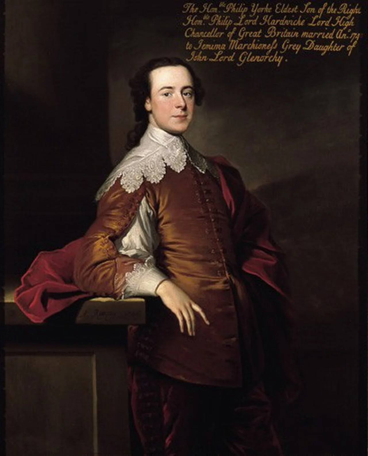 Porträt von Philip Yorke, 2. Earl of Hardwicke (1720–1790) – Gedenkseite