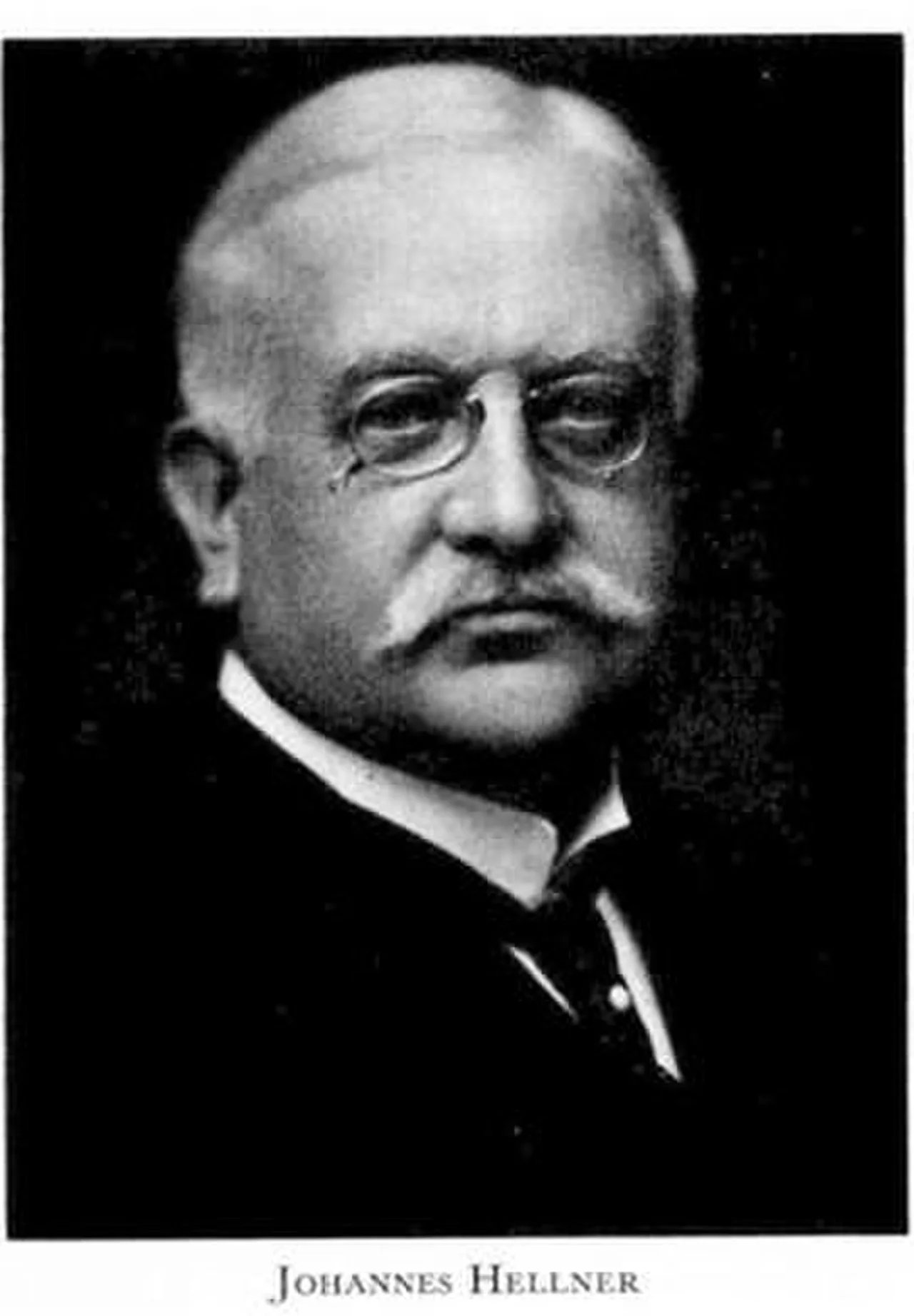 Portrait of Johannes Hellner (1866–1947) – memorial page