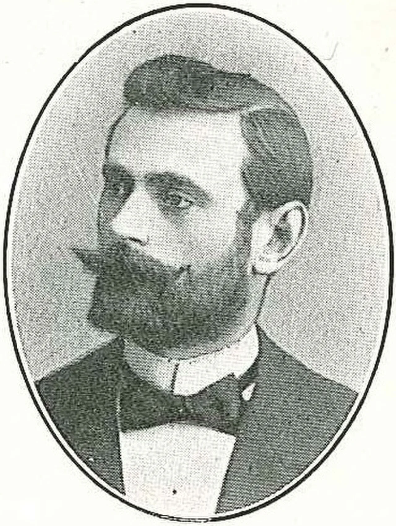 Porträt von Carl Fredrik Hennerberg (1871–1932) – Gedenkseite