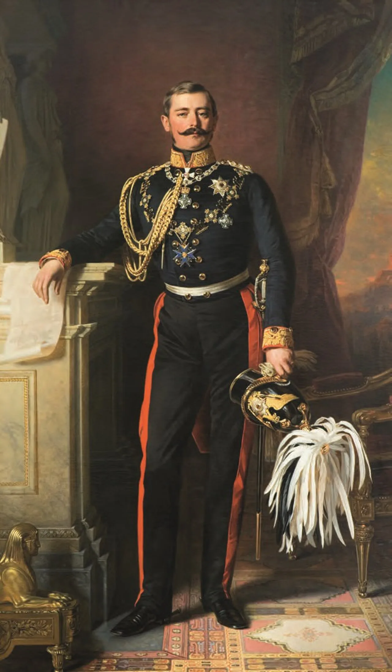 Portrait of Karl Anton von Hohenzollern-Sigmaringen (1811–1885) – memorial page