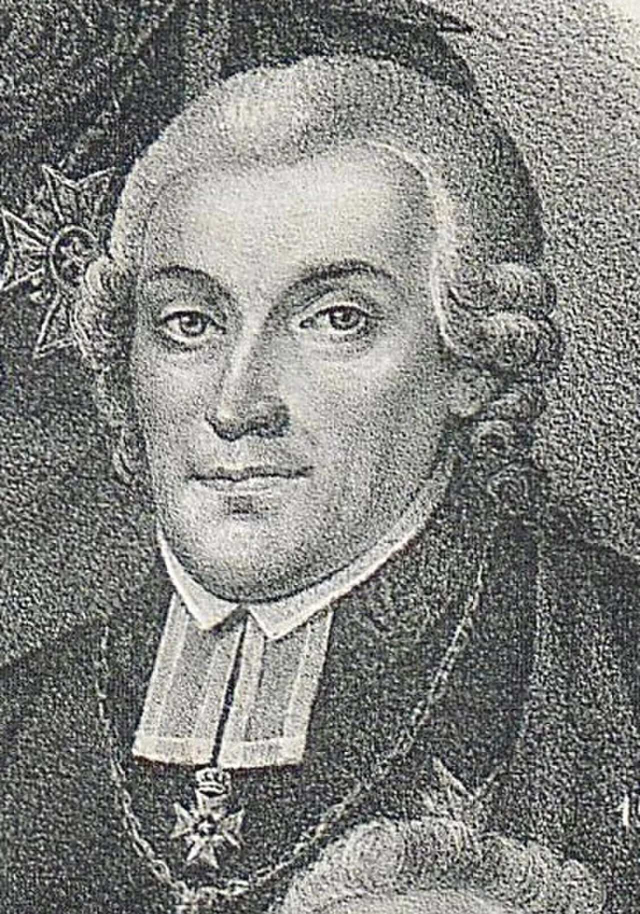 Porträt von Nils Hesslén (1728–1811) – Gedenkseite