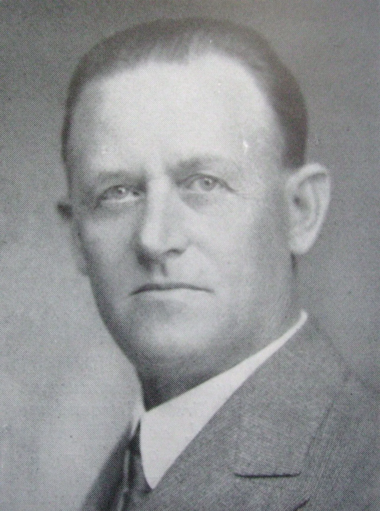 Porträt von Carl Oscar Johansson (1875–1938) – Gedenkseite