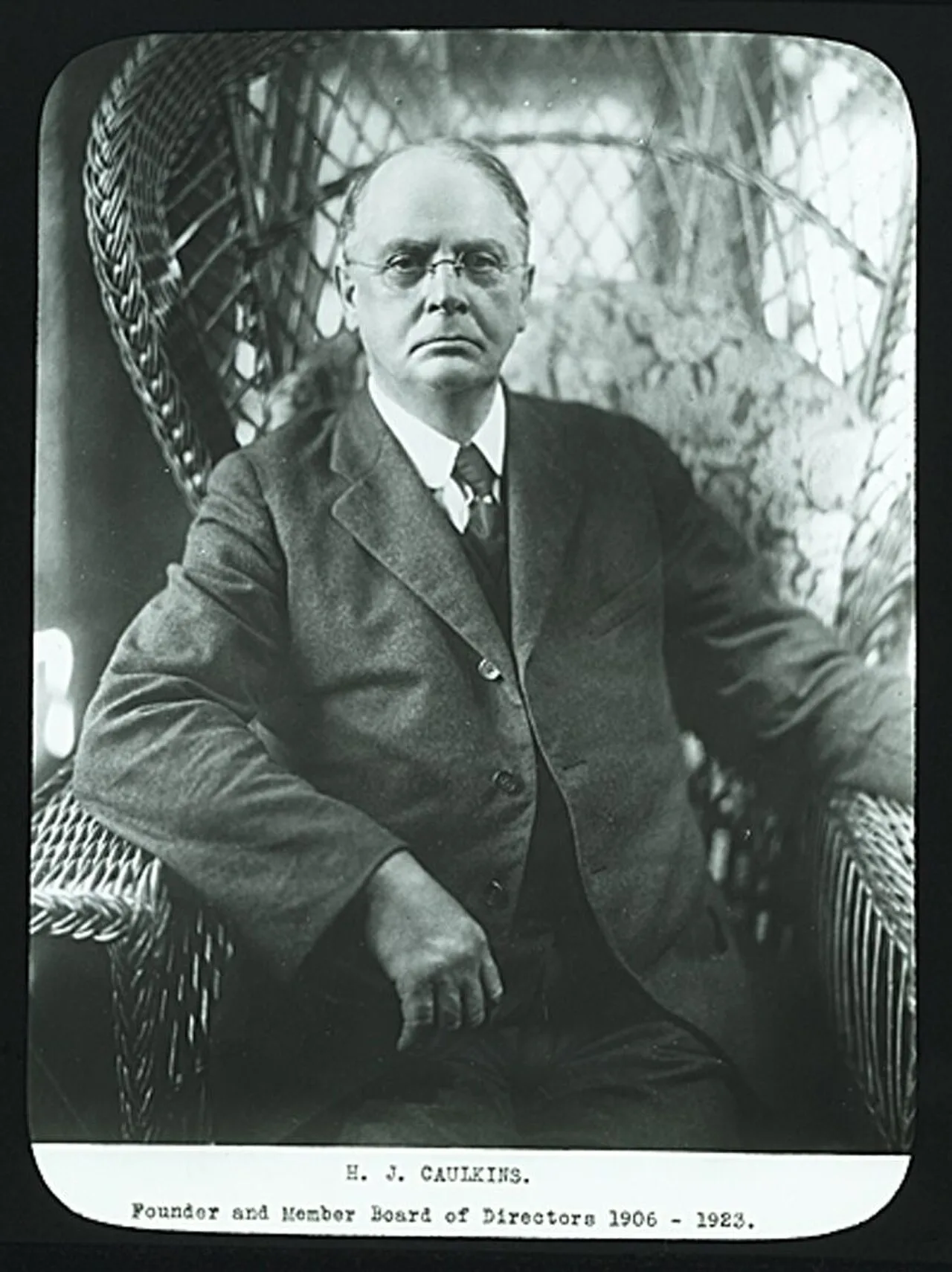 Portrait of Horace Caulkins (1850–1923) – memorial page