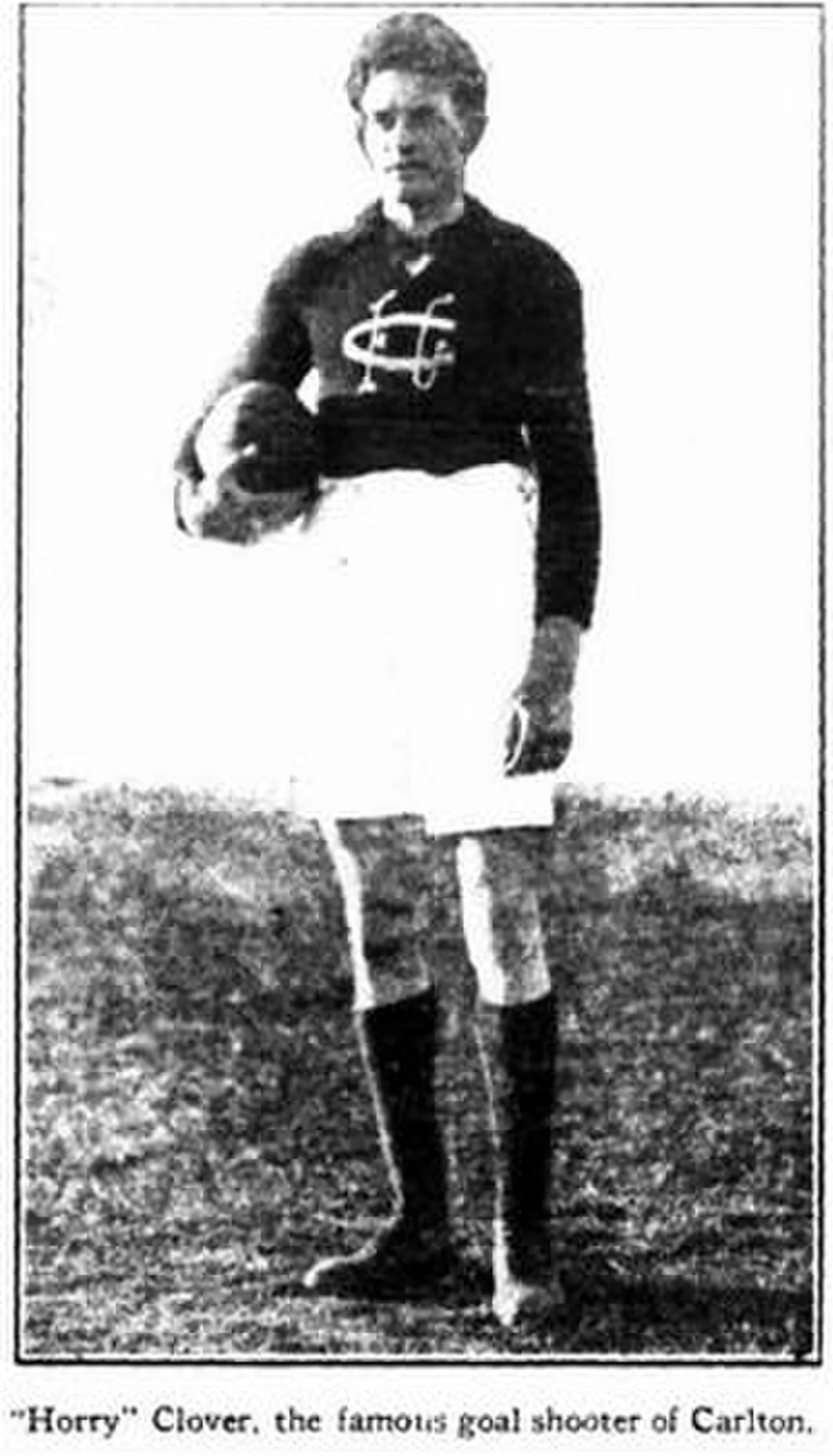 Portrait of Horrie Clover (1895–1984) – memorial page