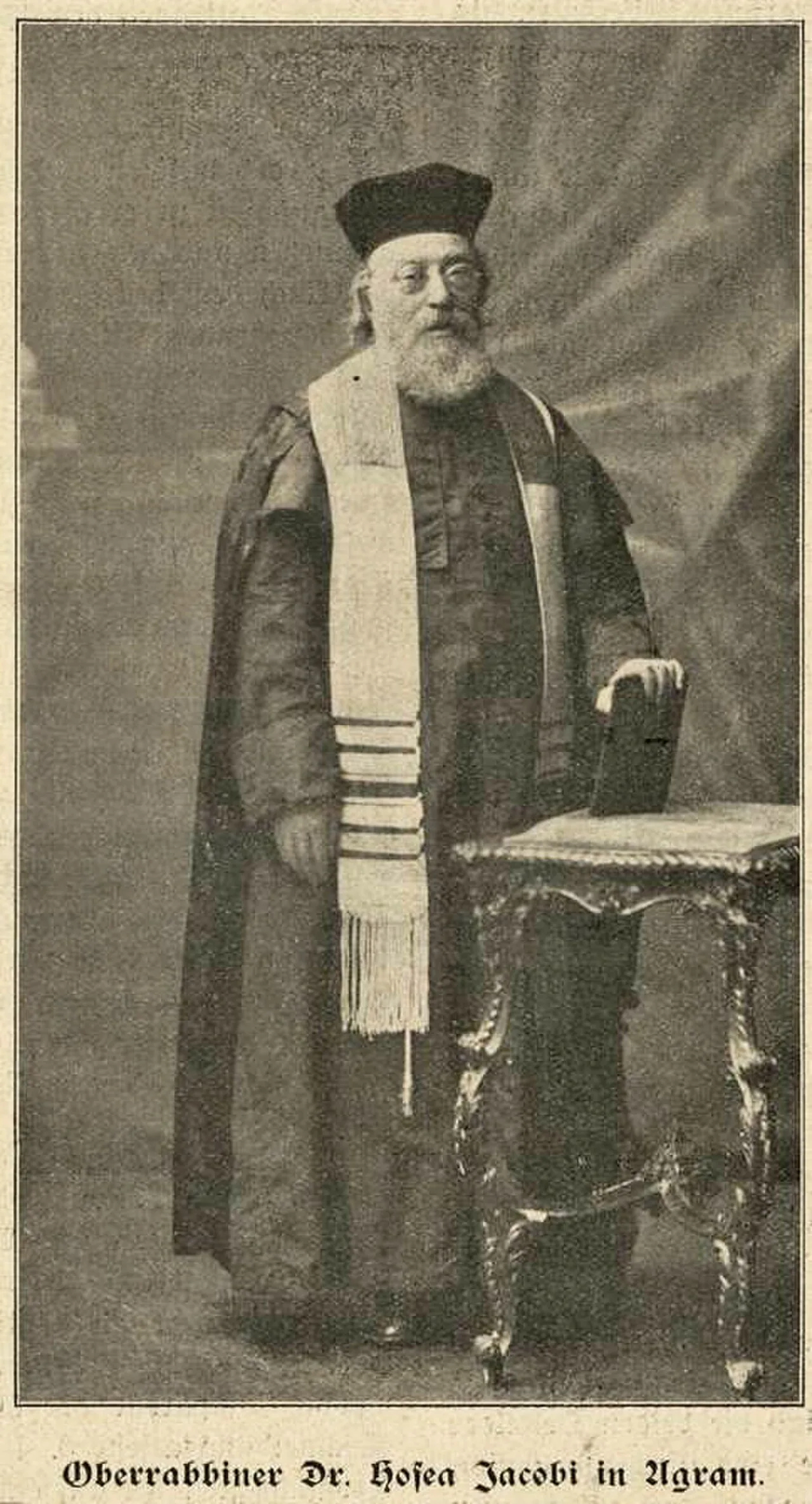 Porträt von Hosea Jacobi (1842–1925) – Gedenkseite
