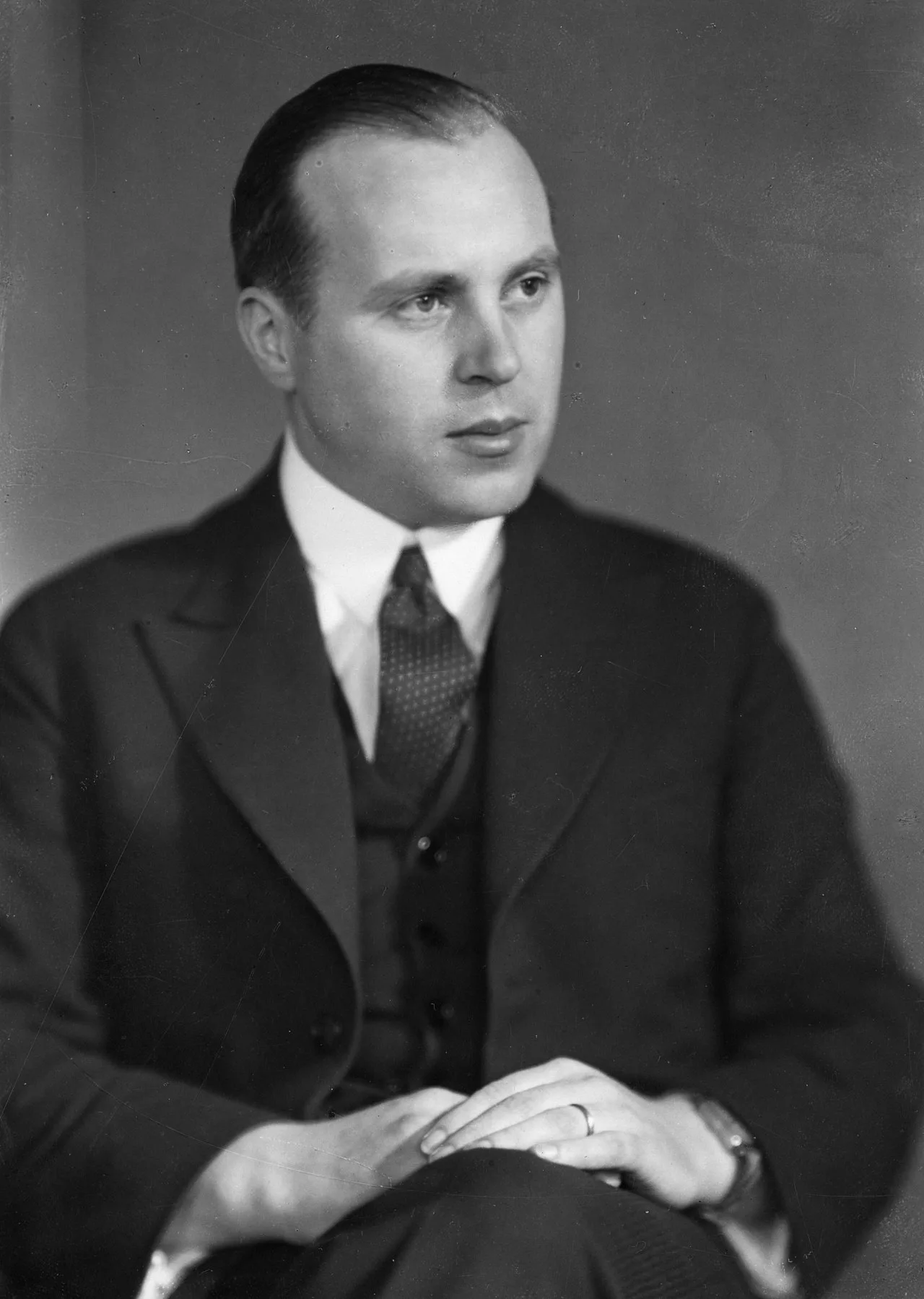 Porträt von Birger Krogius (1901–1997) – Gedenkseite