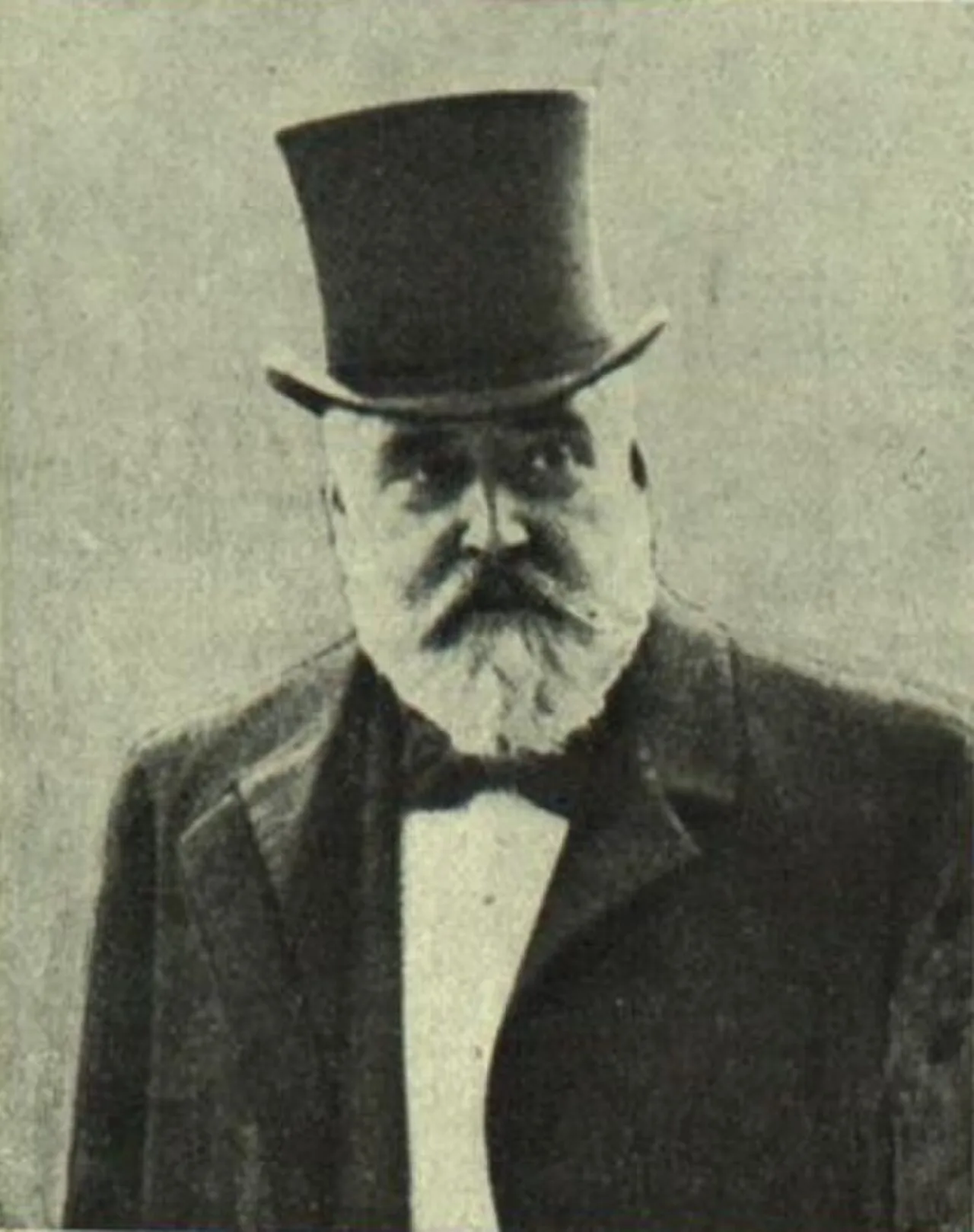Porträt von Joaquín González de la Peña (1836–1908) – Gedenkseite