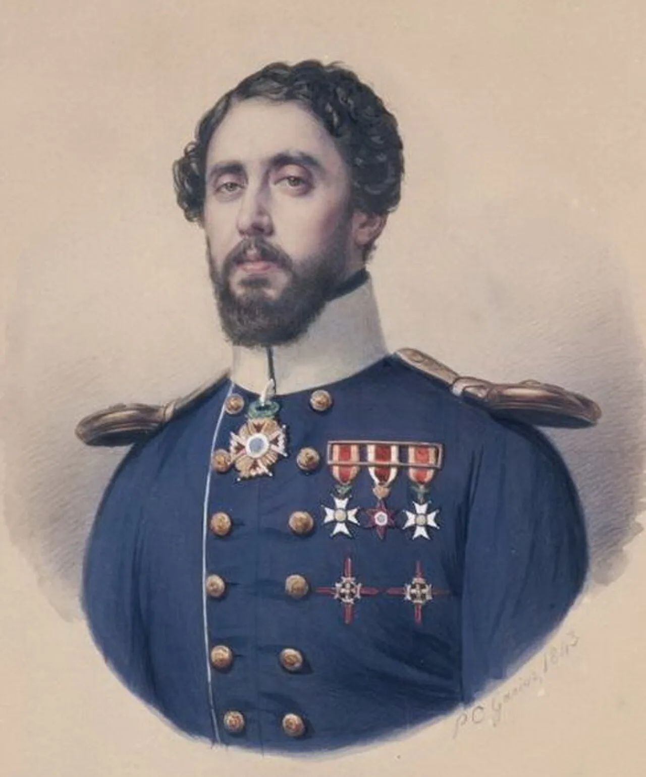 Portrait of José Fulgosio (1813–1848) – memorial page