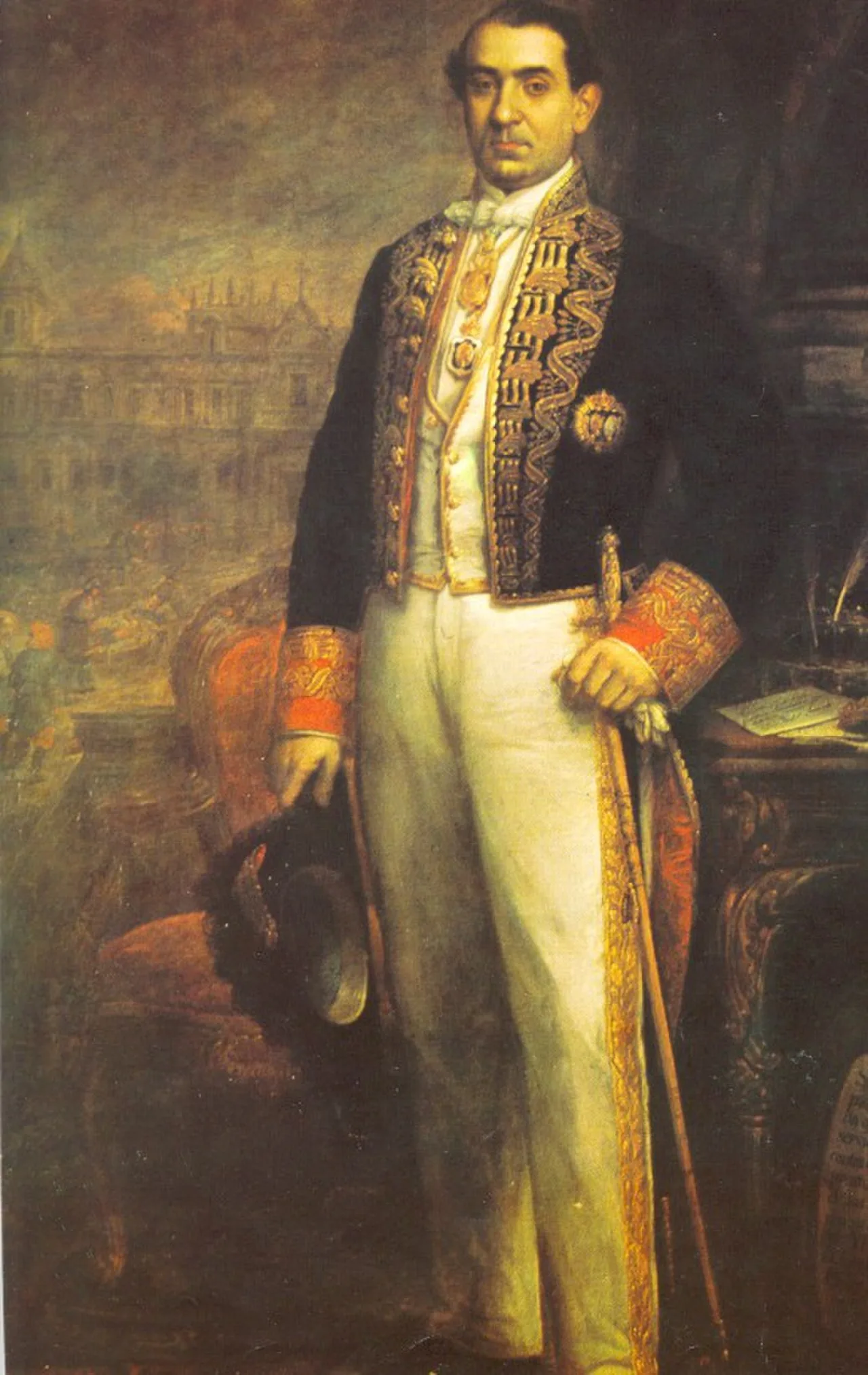 Porträt von José María Ybarra Gutiérrez de Caviedes (1816–1878) – Gedenkseite