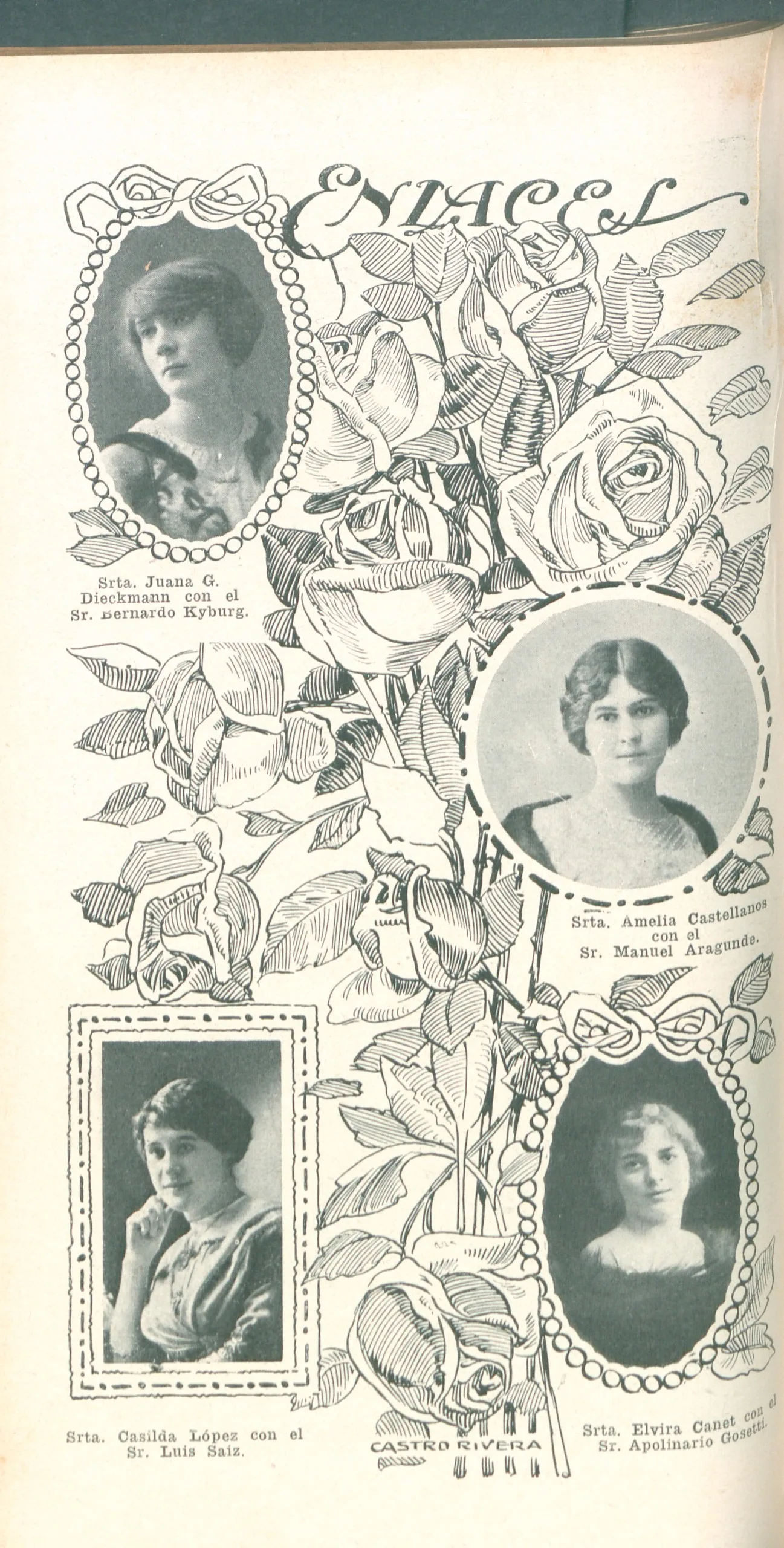 Porträt von Juana G. Dieckmann (1888–1960) – Gedenkseite