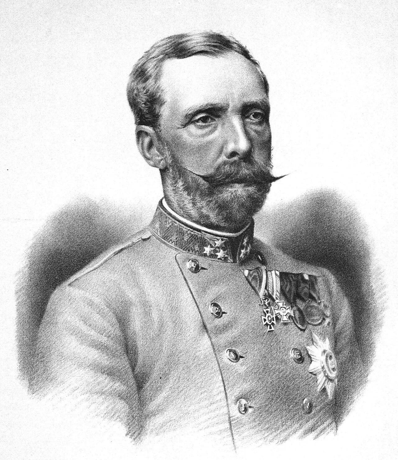 Portrait of Anton von Schönfeld (1827–1898) – memorial page
