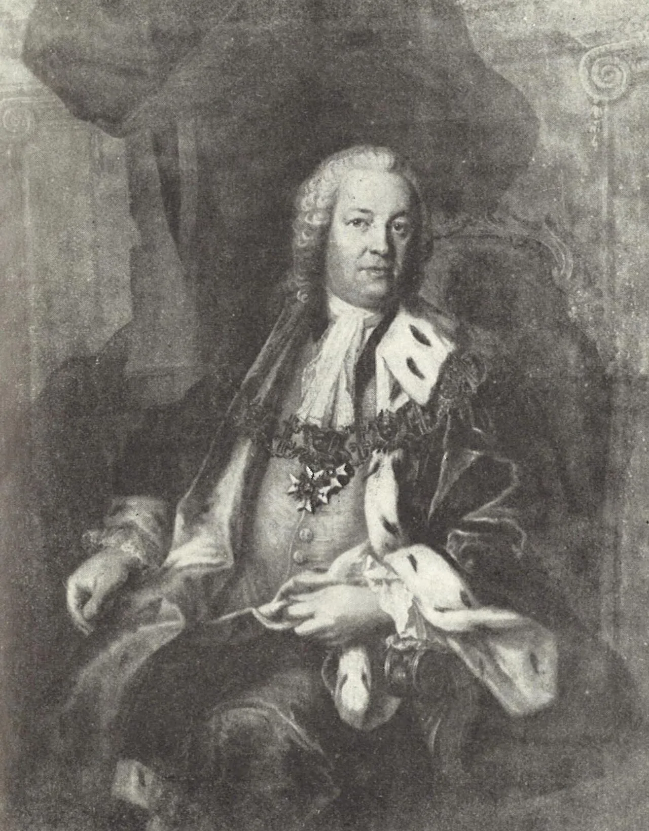 Portrait of Carl Gustaf Löwenhielm (1701–1768) – memorial page