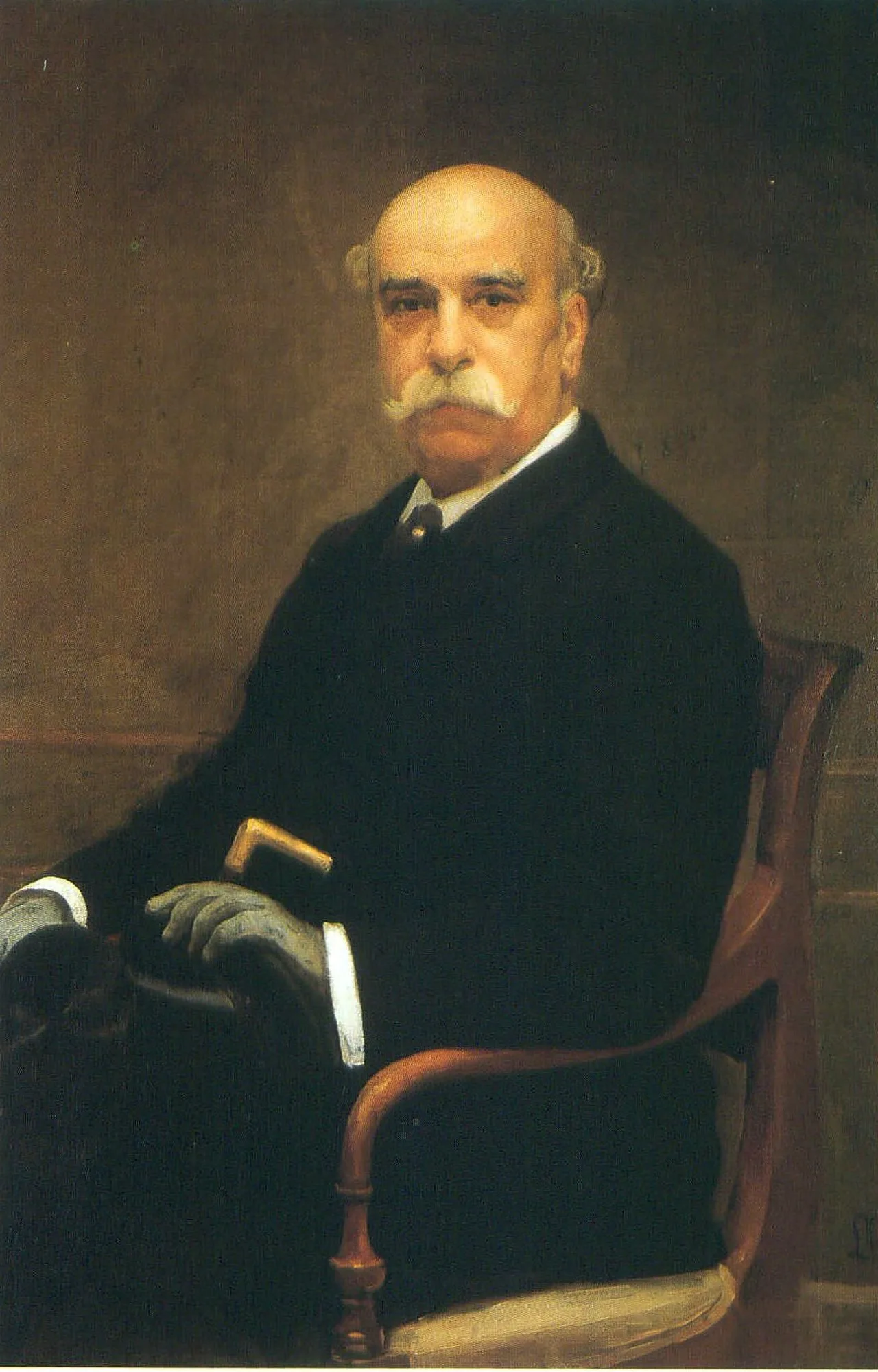 Portrait of Luis Pidal y Mon (1842–1913) – memorial page