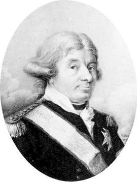 Porträt von Carl Vilhelm Modée (1735–1798) – Gedenkseite