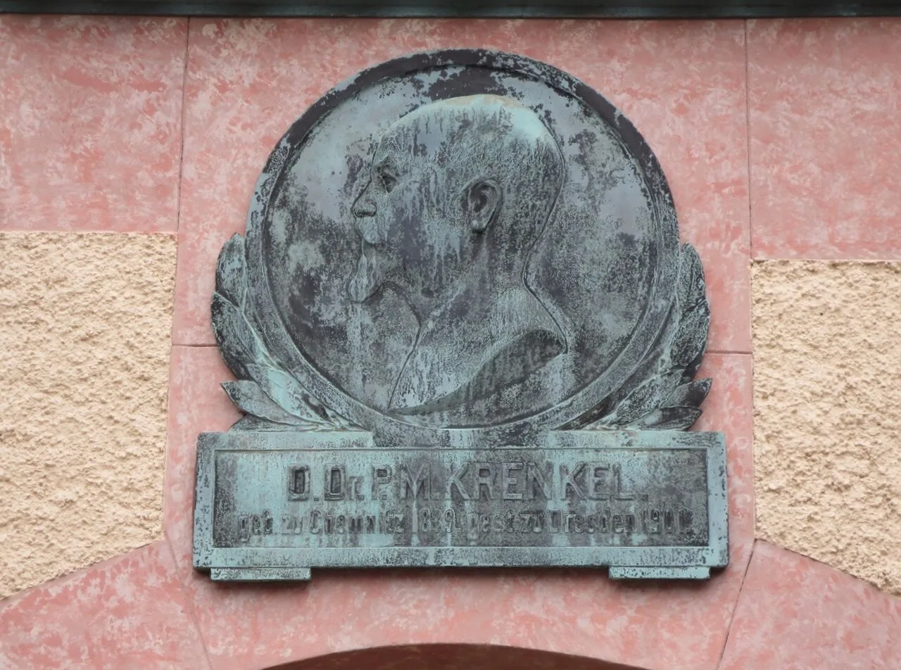 Porträt von Max Krenkel (1839–1901) – Gedenkseite