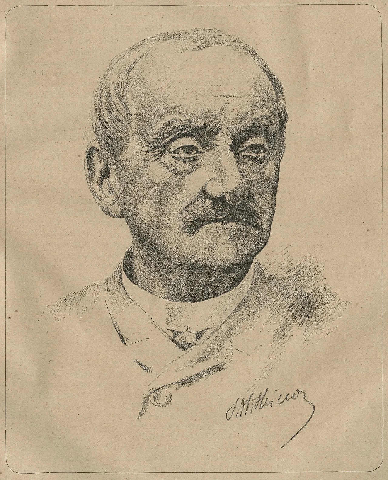 Porträt von Adam Goltz (1817–1888) – Gedenkseite