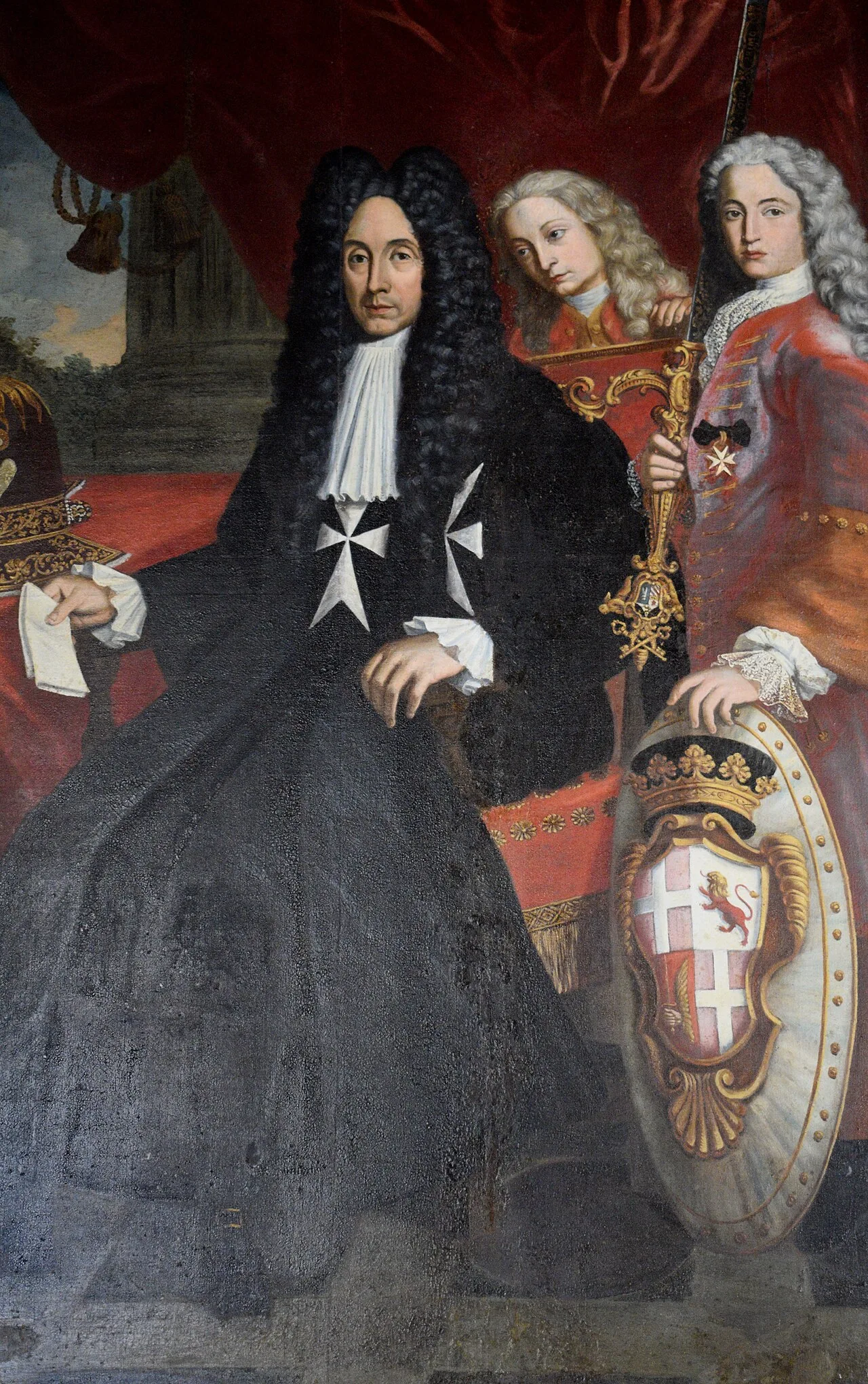 Porträt von Antonio Manoel de Vilhena (1663–1736) – Gedenkseite