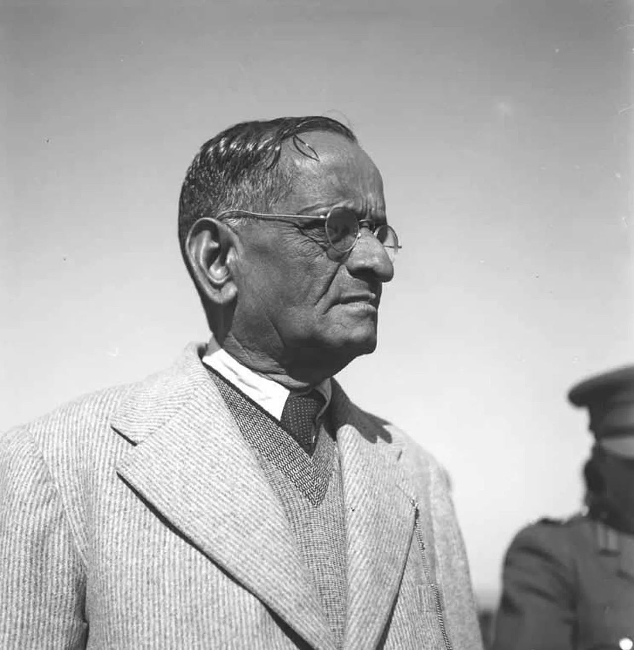 Porträt von Narasimha Ayyangar Gopalaswami Ayyangar (1882–1953) – Gedenkseite