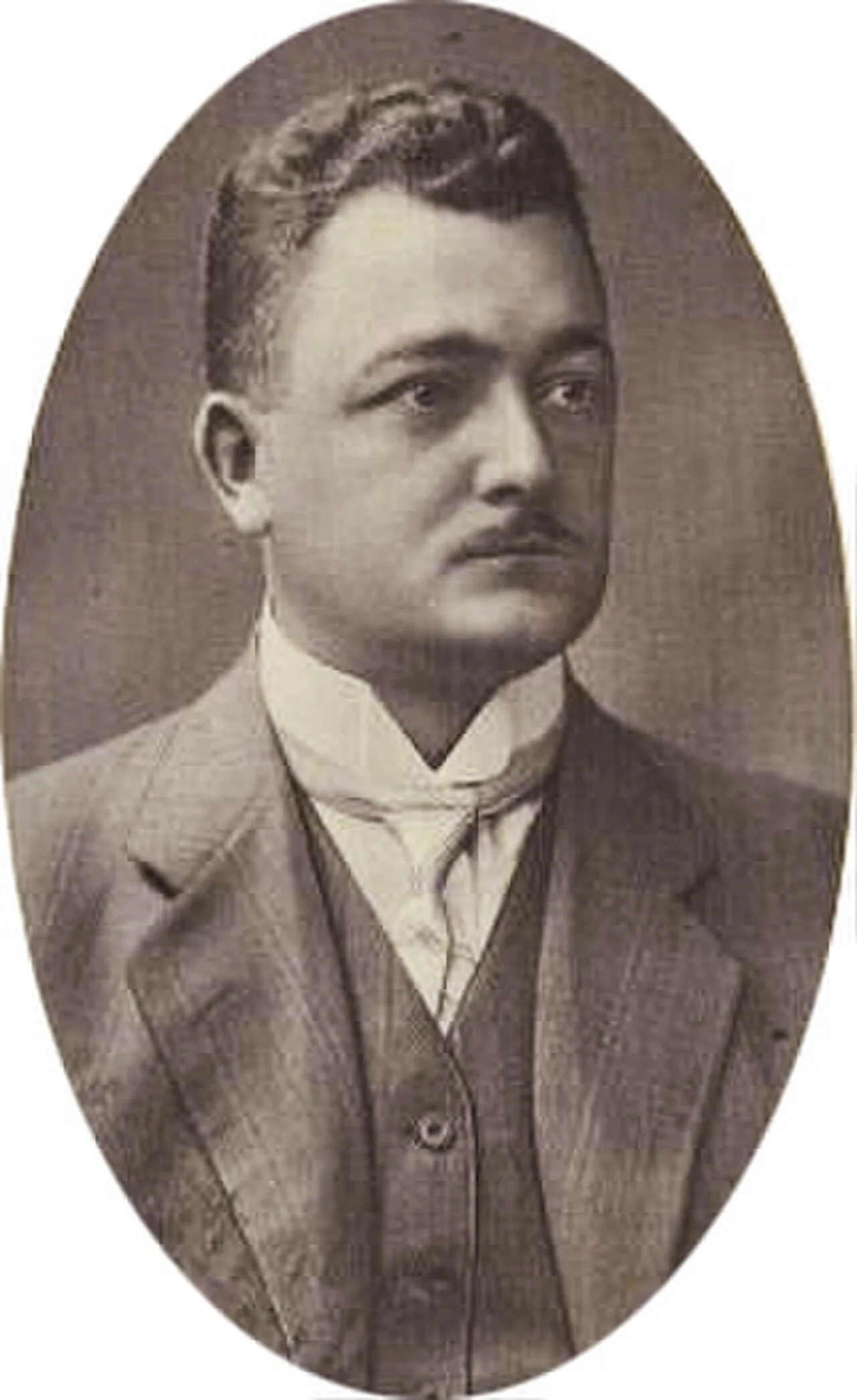 Porträt von Viktor Petrén (1876–1960) – Gedenkseite