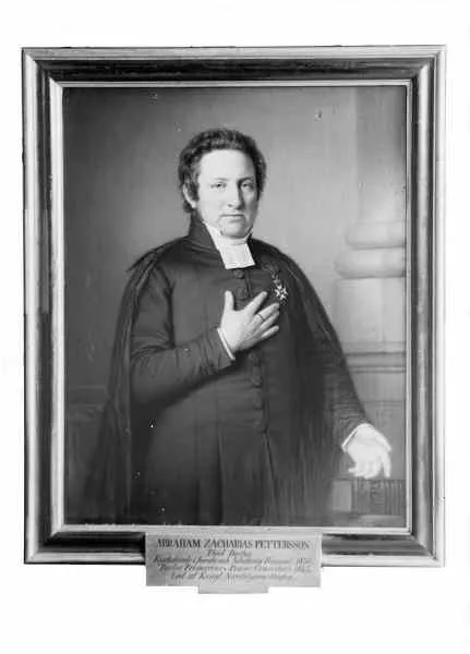 Portrait of Abraham Zacharias Pettersson (1792–1857) – memorial page