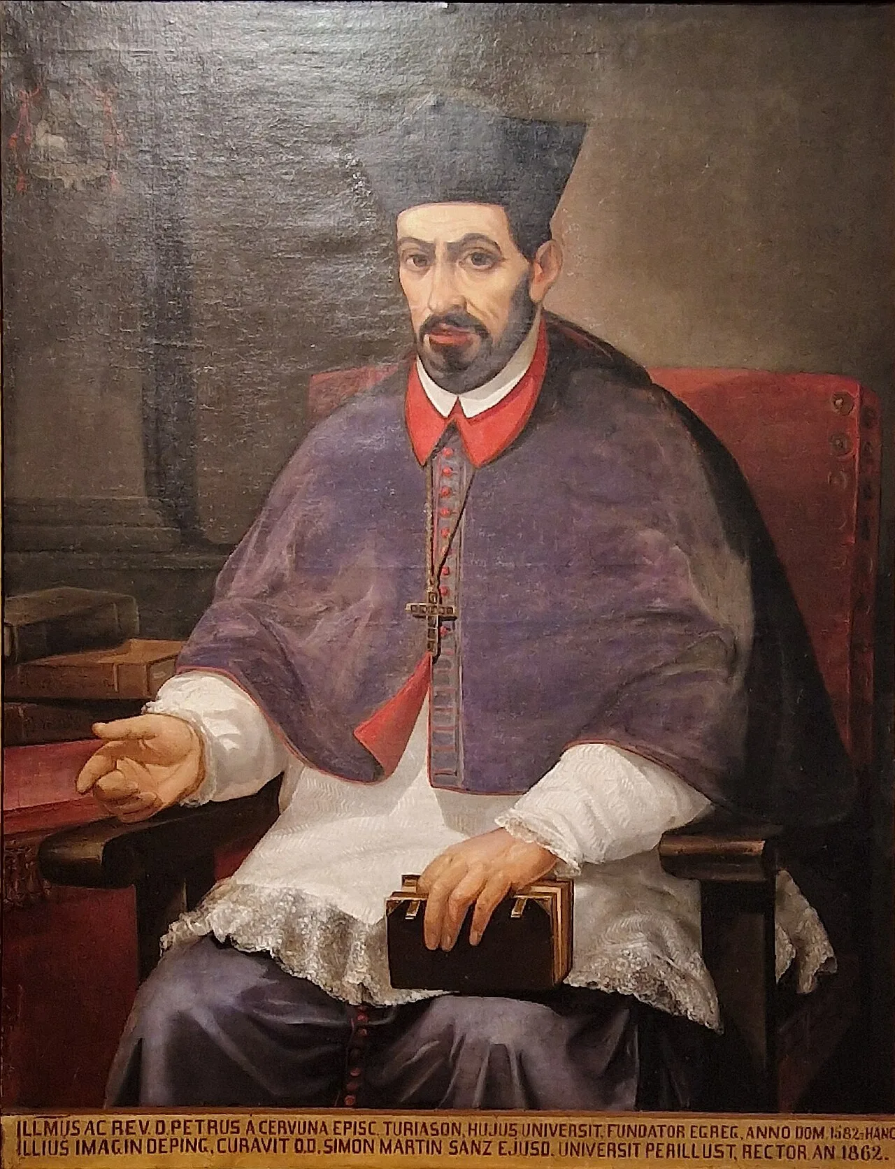Portrait of Pedro Cerbuna (1538–1597) – memorial page