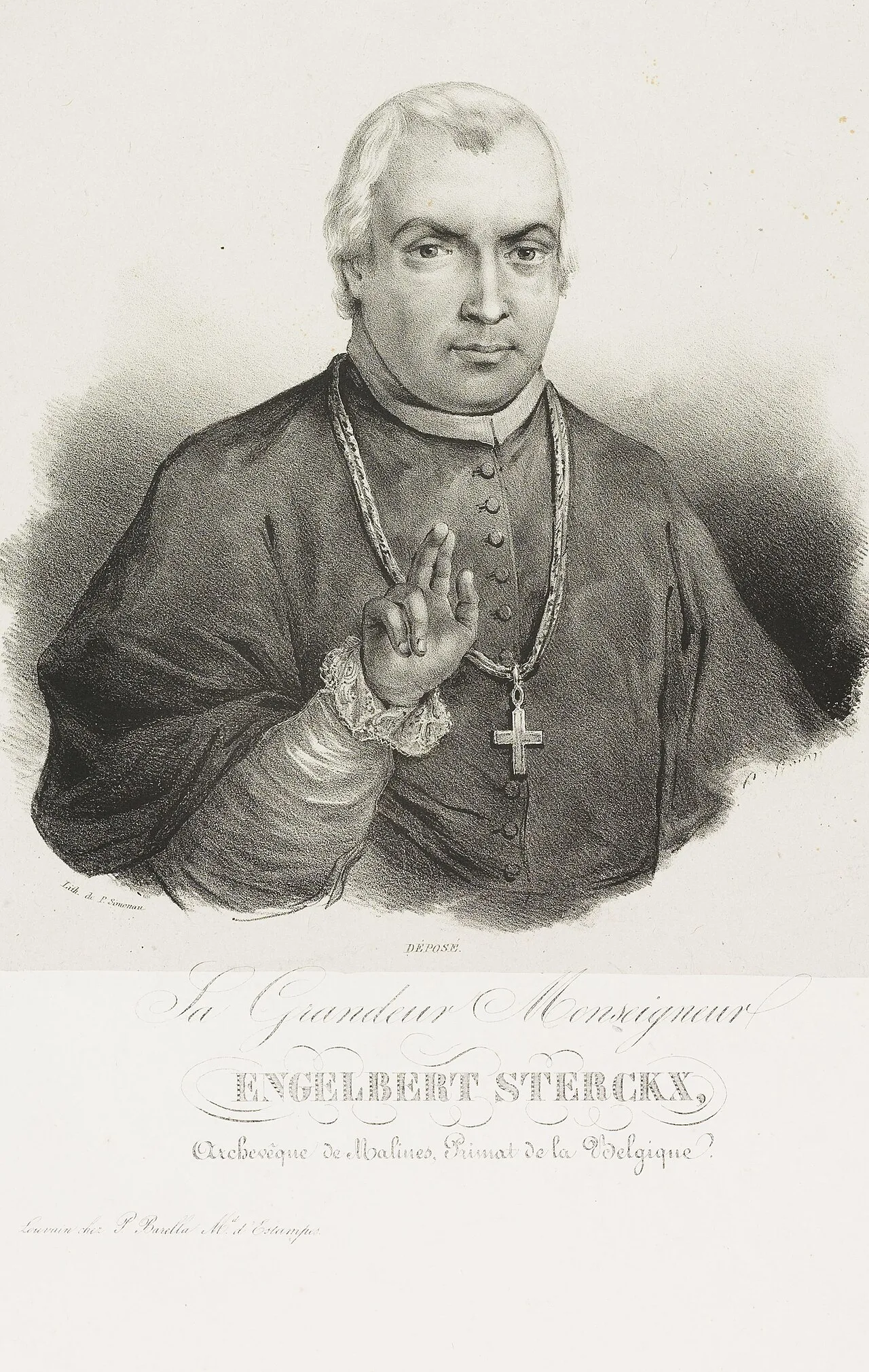 Portrait of Engelbert Sterckx (1792–1867) – memorial page