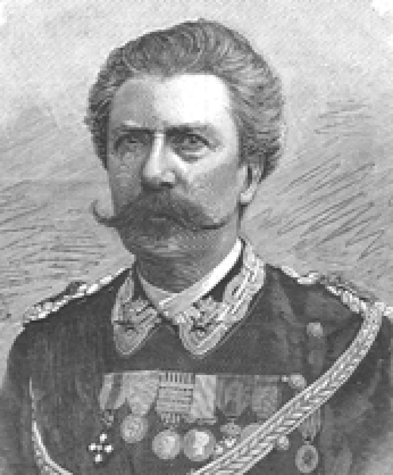 Porträt von Ettore Bertolè Viale (1829–1892) – Gedenkseite