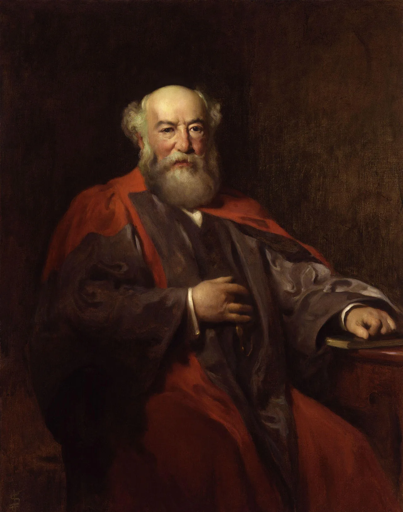Portrait of Ludwig Mond (1839–1909) – memorial page