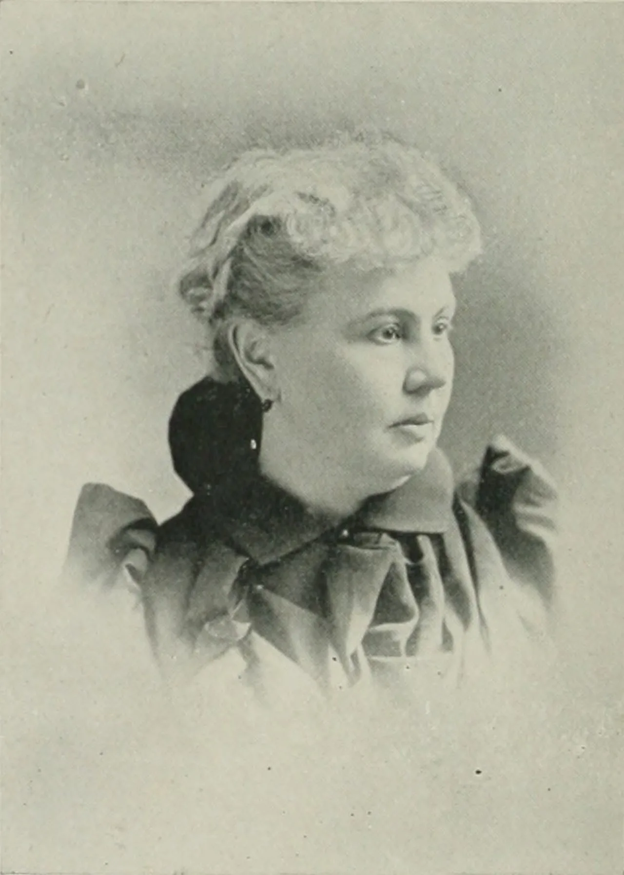 Porträt von A. Viola Neblett (1842–1897) – Gedenkseite