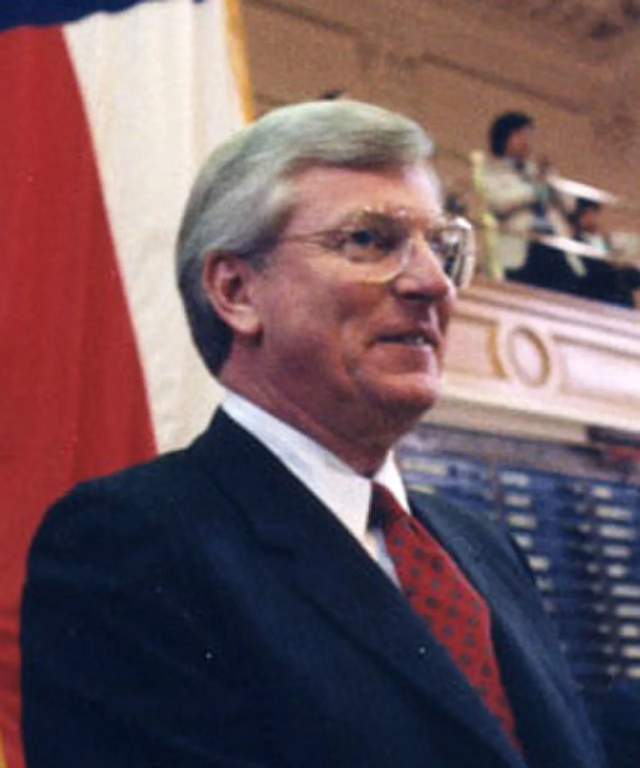 Portrait of Mark White (1940–2017) – memorial page
