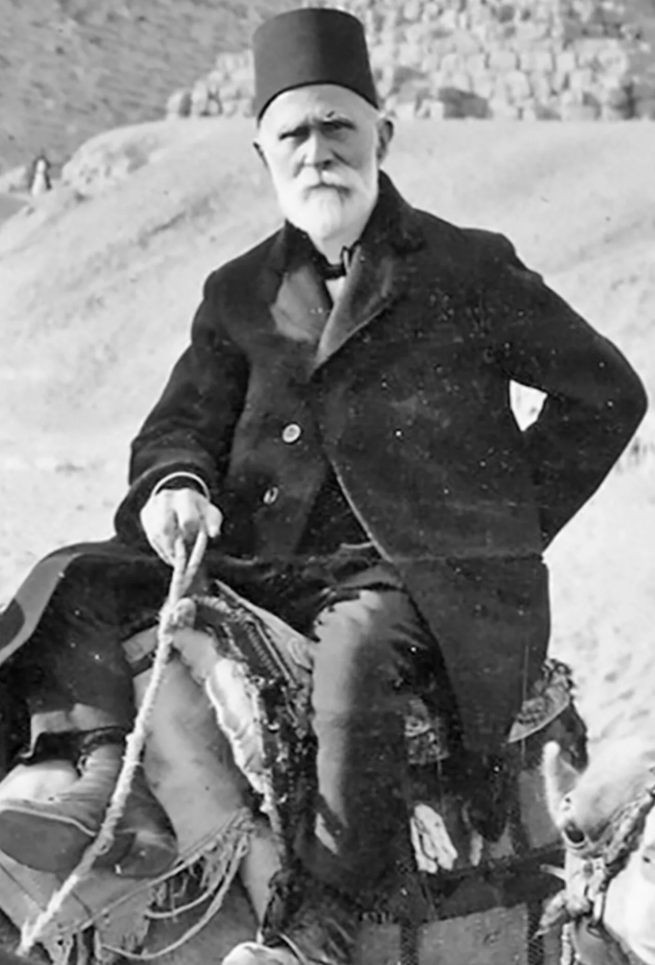 Porträt von Halil Pascha (1857–1939) – Gedenkseite