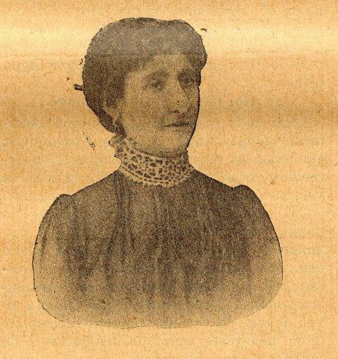Porträt von Ana Augusta de Castilho (1860–1916) – Gedenkseite