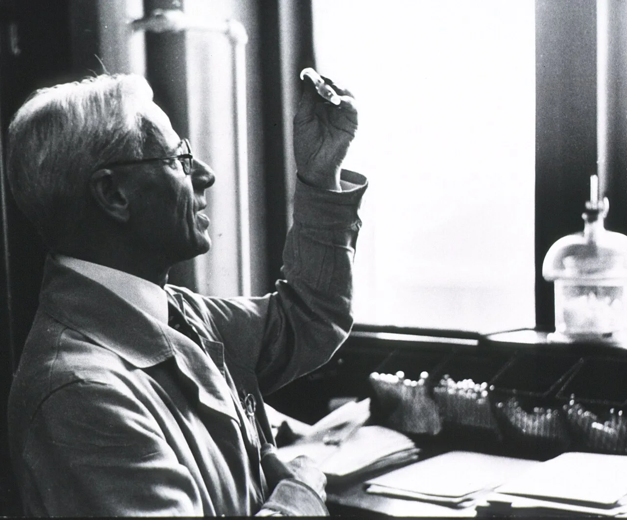 Portrait of Michael Heidelberger (1888–1991) – memorial page