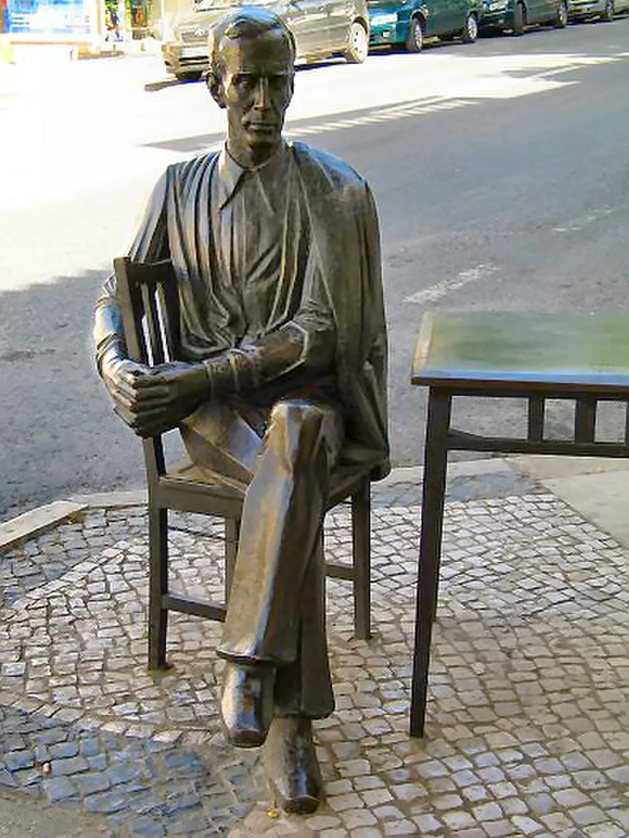 Porträt von António Aleixo (1899–1949) – Gedenkseite