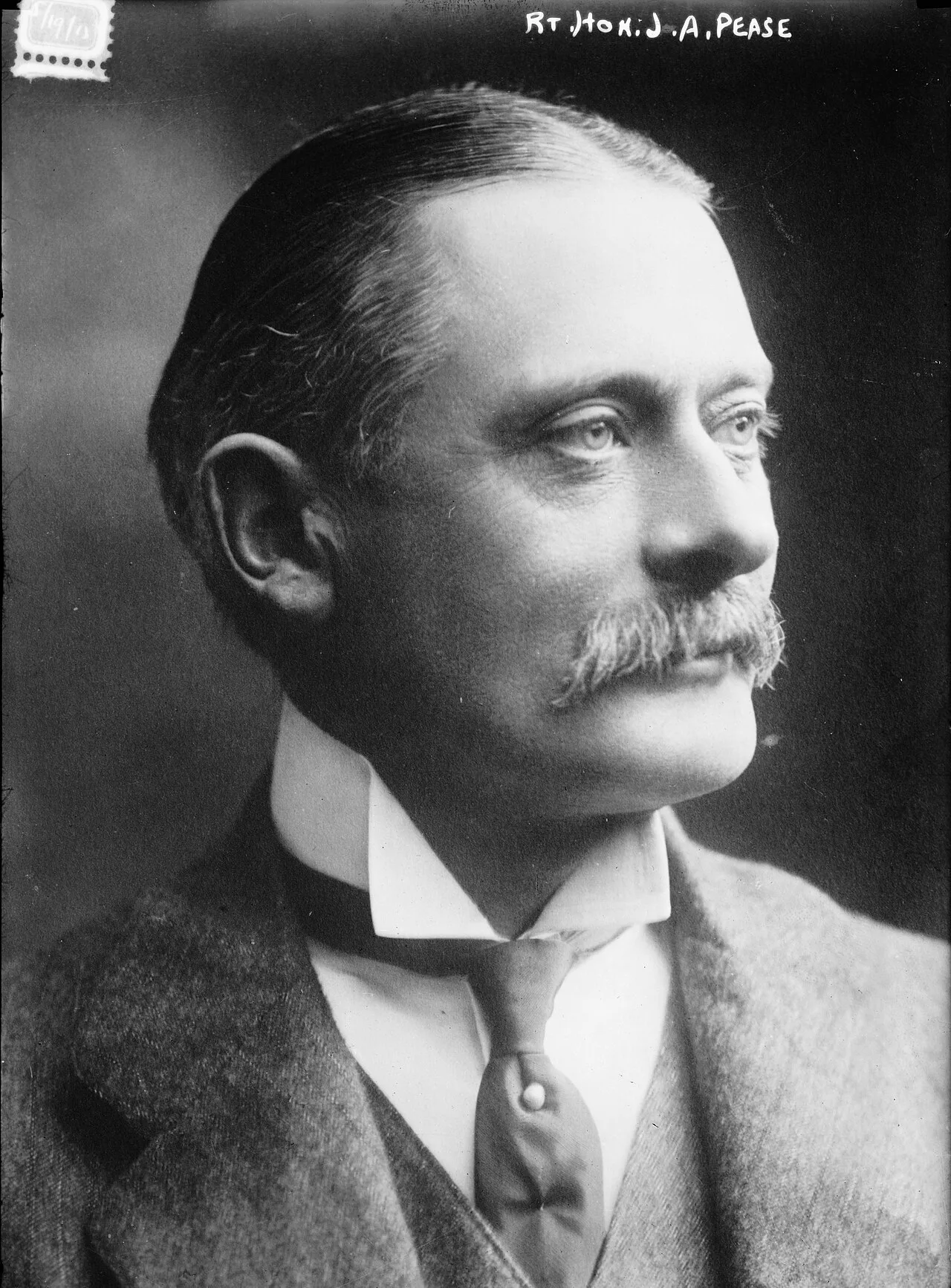 Porträt von Jack Pease (1860–1943) – Gedenkseite