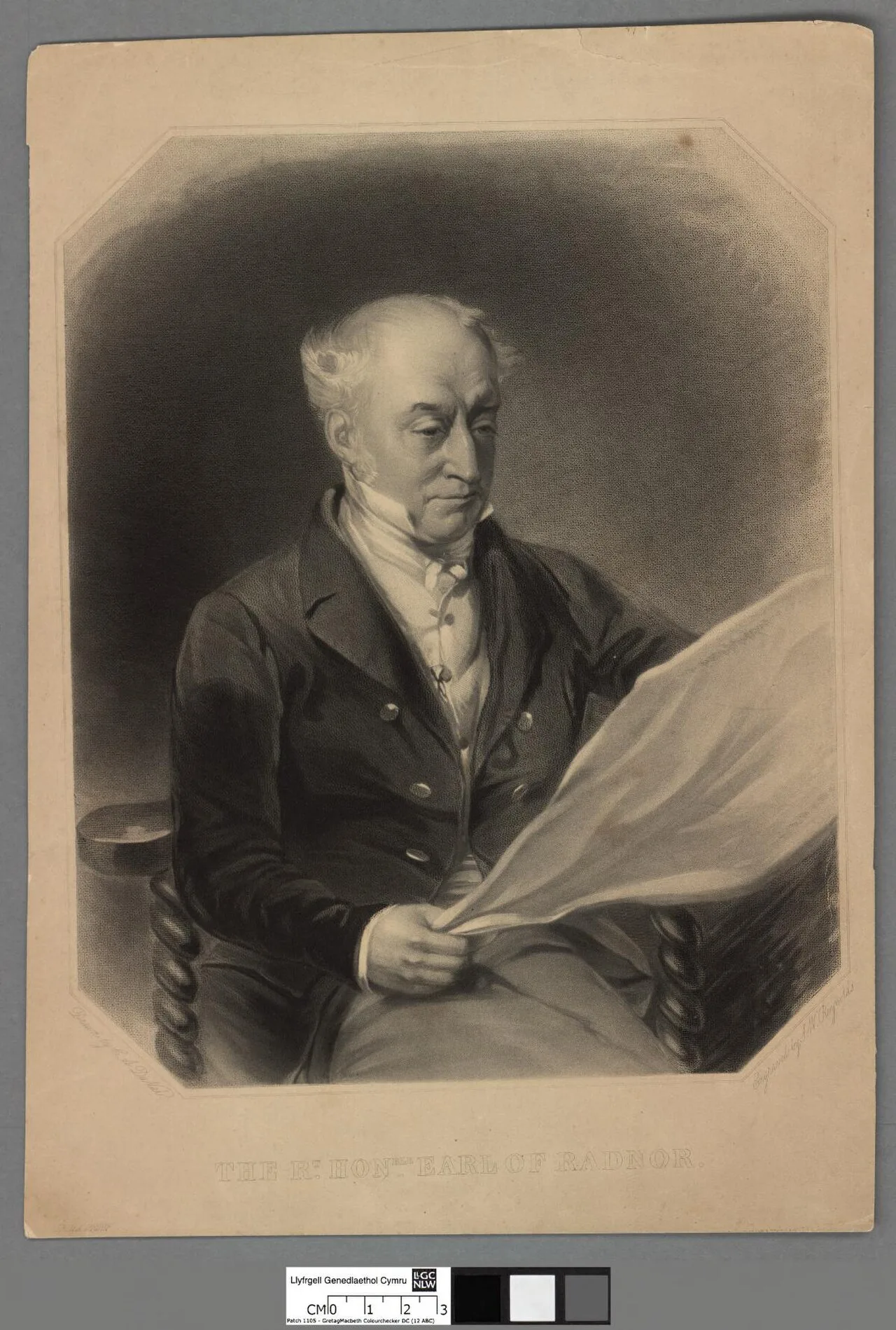 Porträt von Jacob Pleydell-Bouverie, 4. Earl of Radnor (1815–1889) – Gedenkseite