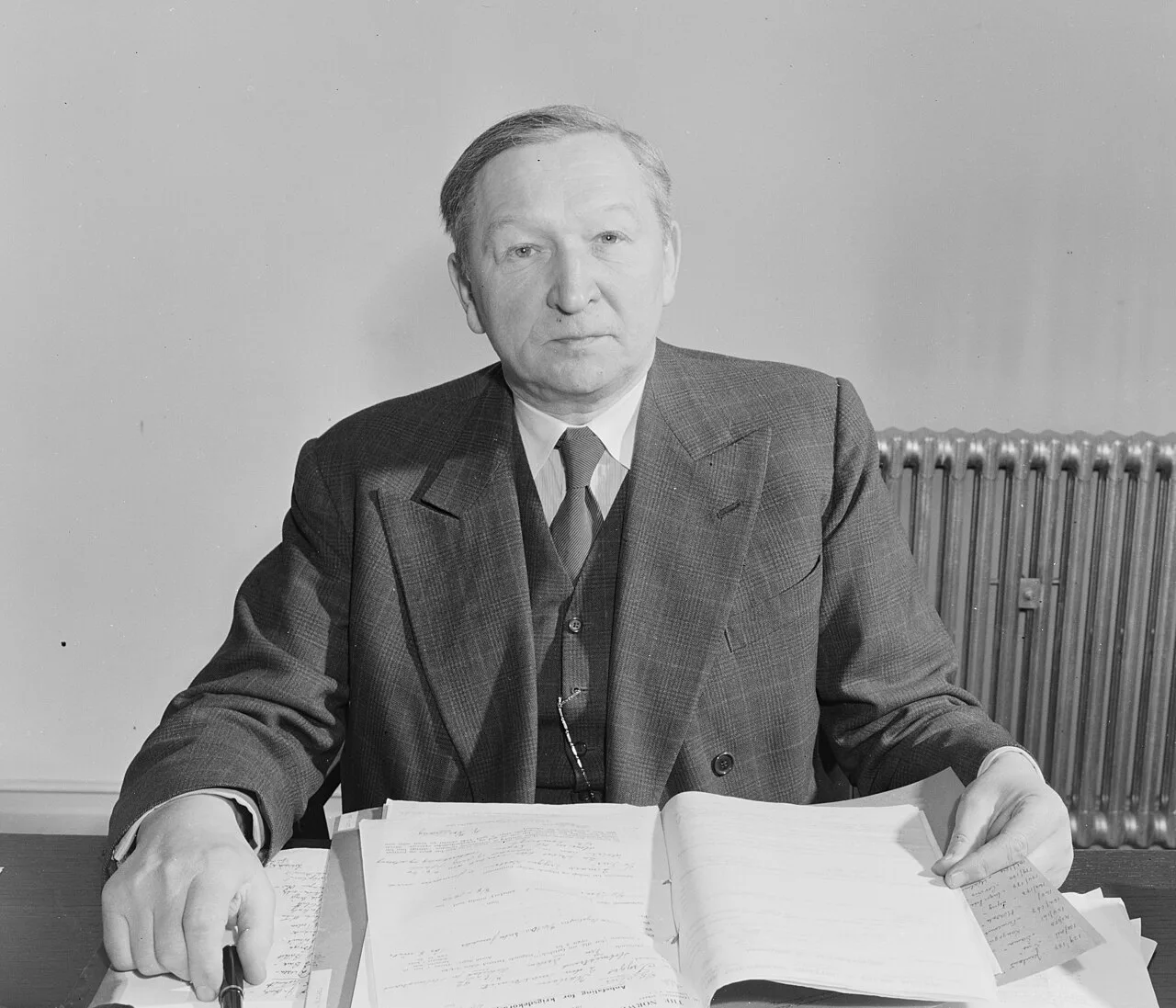 Porträt von Jacob Stenersen Worm-Müller (1884–1963) – Gedenkseite