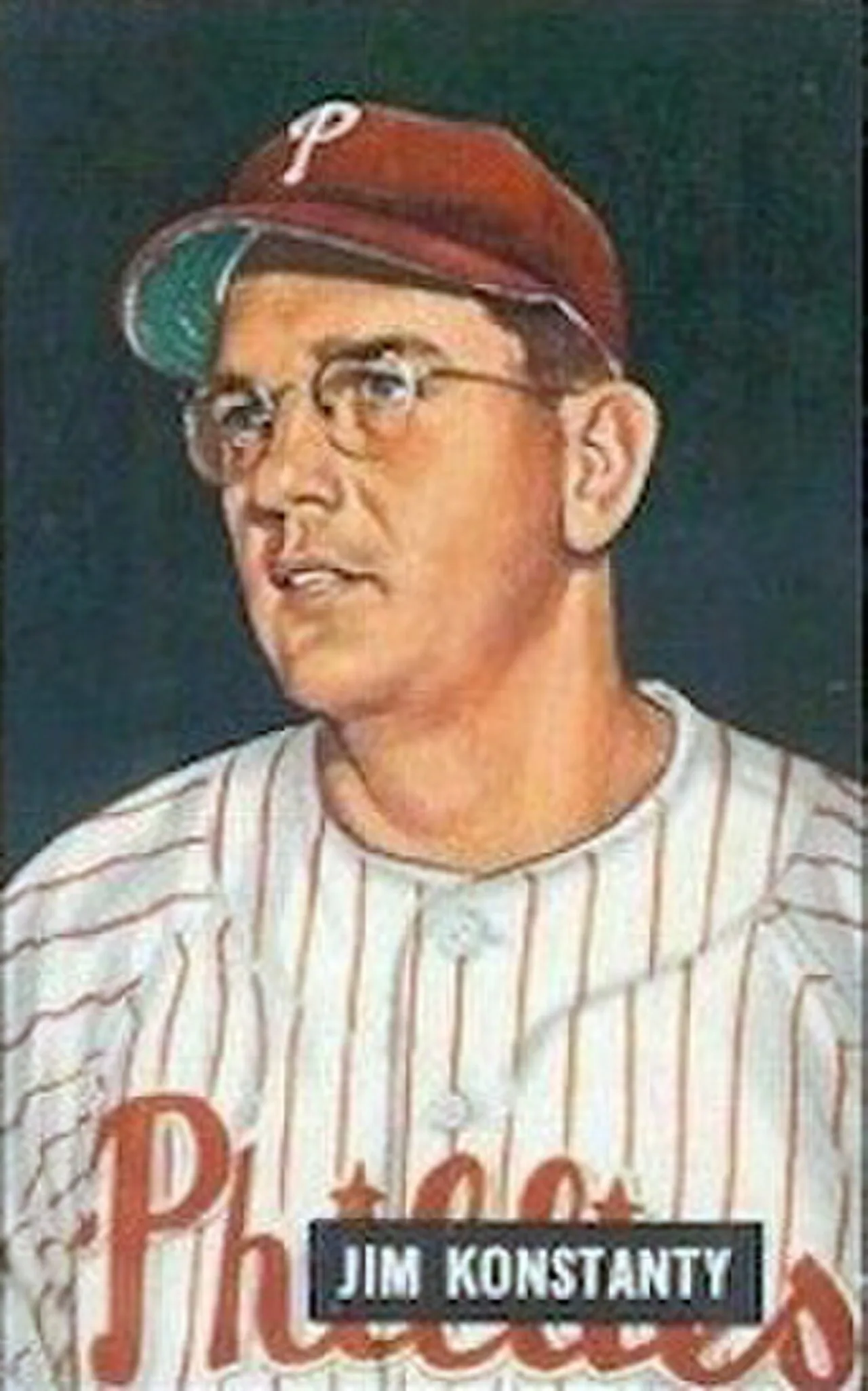 Porträt von Jim Konstanty (1917–1976) – Gedenkseite