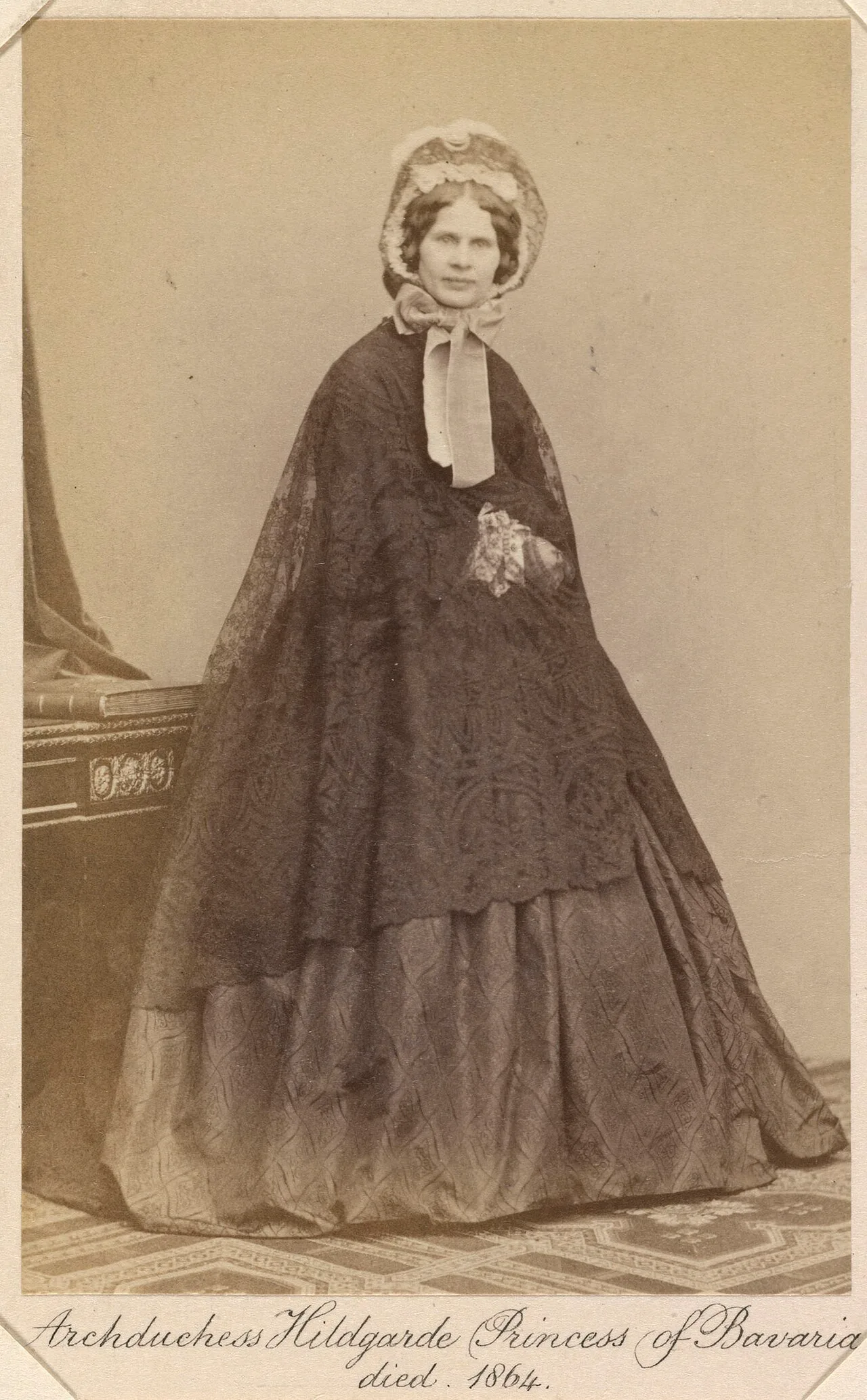 Portrait of Hildegard Luise von Bayern (1825–1864) – memorial page