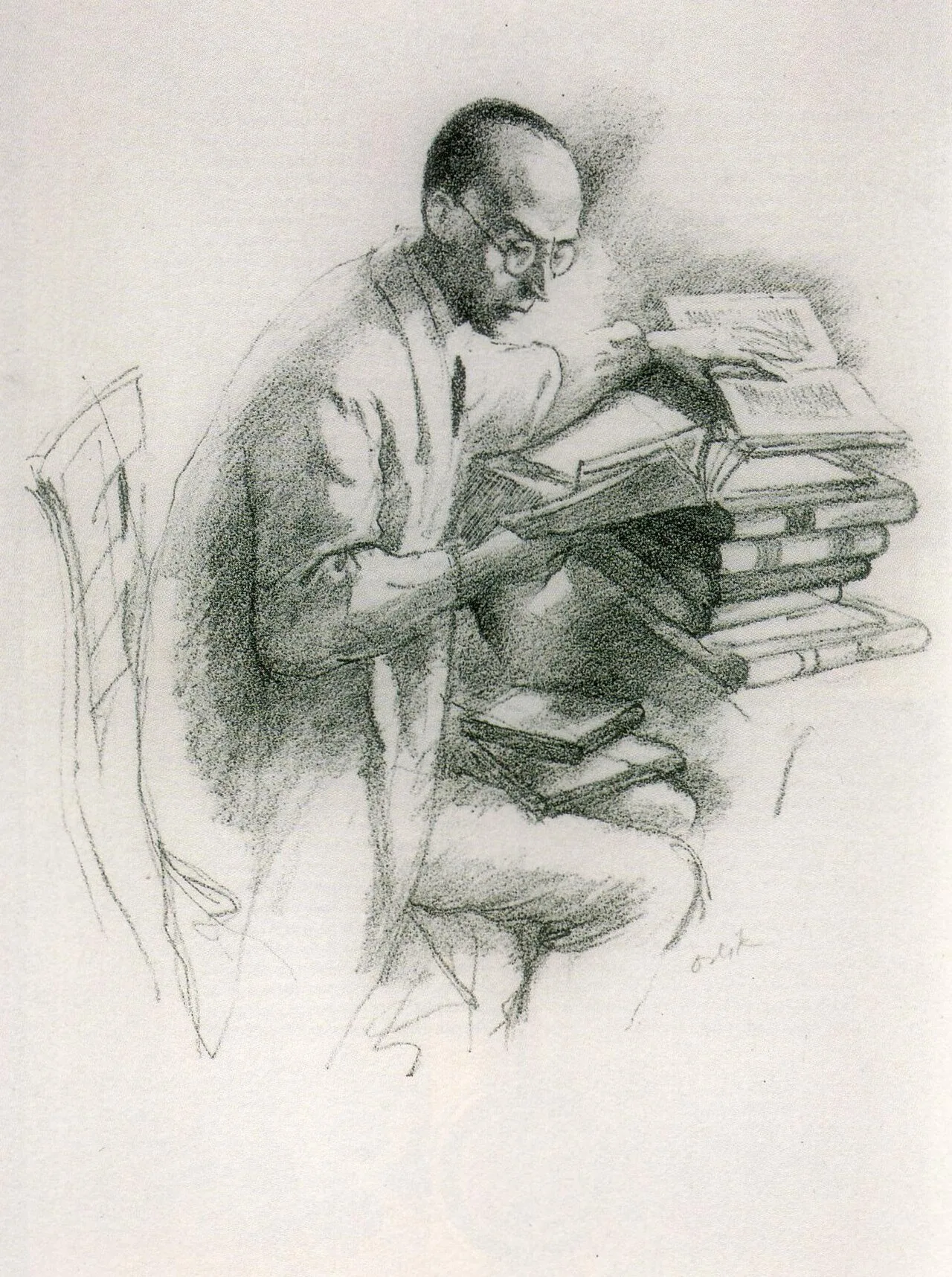 Porträt von Klabund (1890–1928) – Gedenkseite
