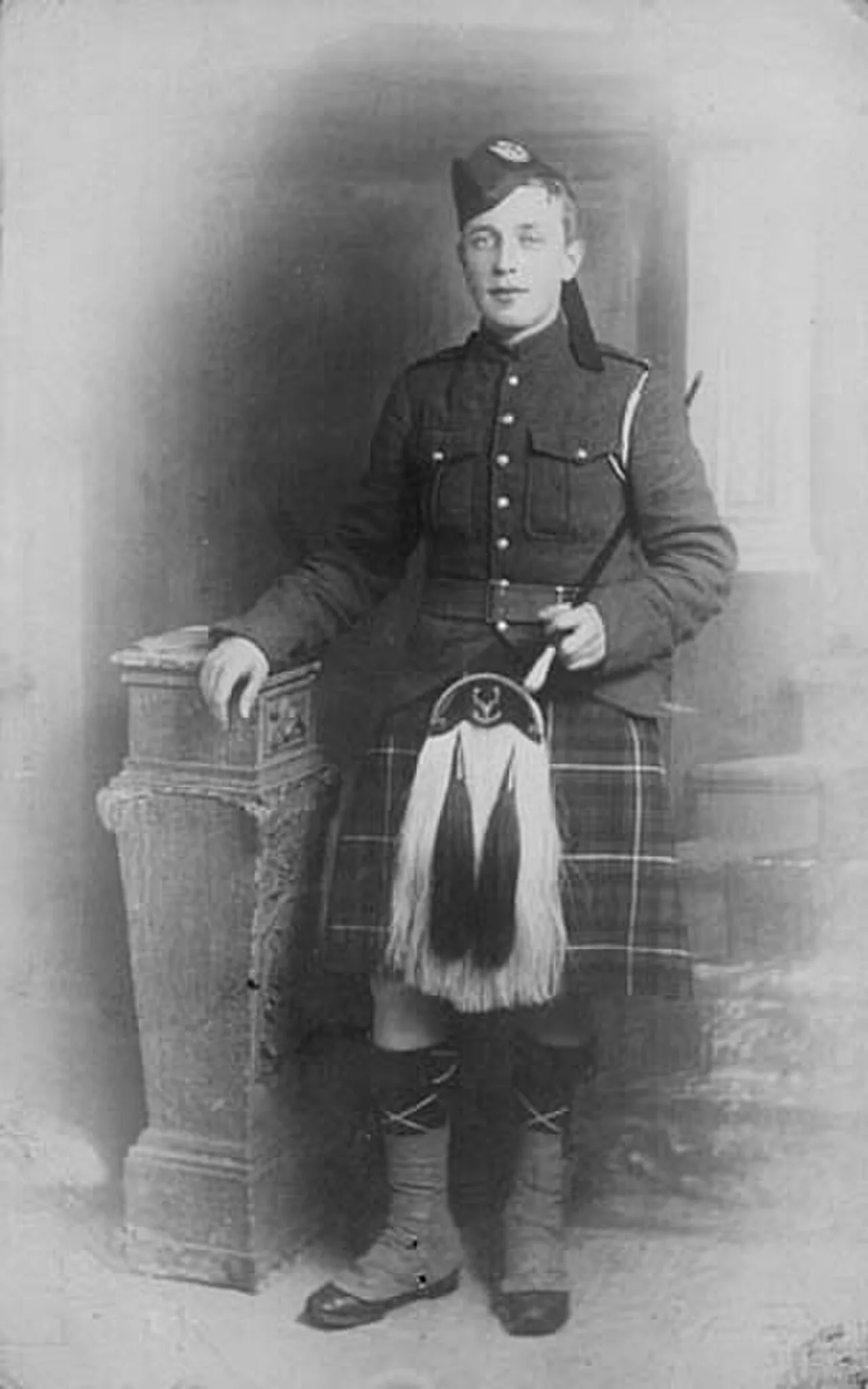 Porträt von James Clelland Richardson (1895–1916) – Gedenkseite