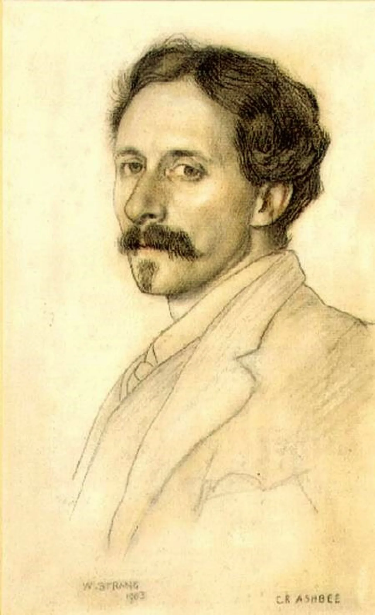 Porträt von Charles Robert Ashbee (1863–1942) – Gedenkseite