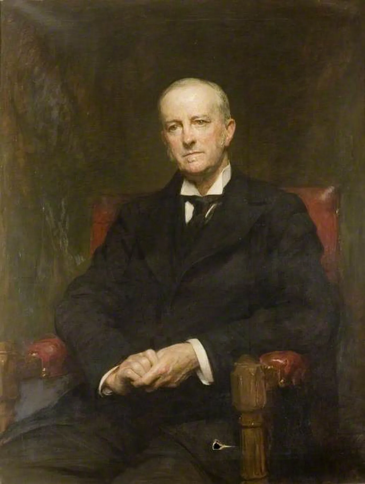 Porträt von James Round (1842–1916) – Gedenkseite
