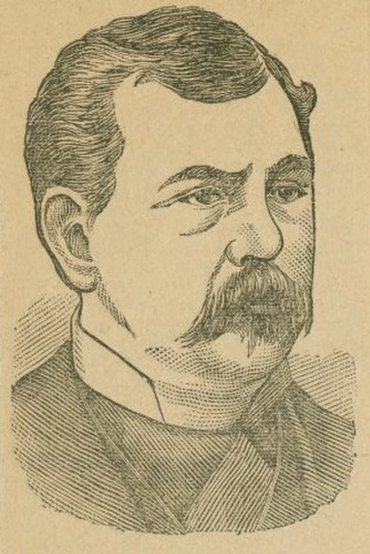 Porträt von James W. Newman (1841–1901) – Gedenkseite