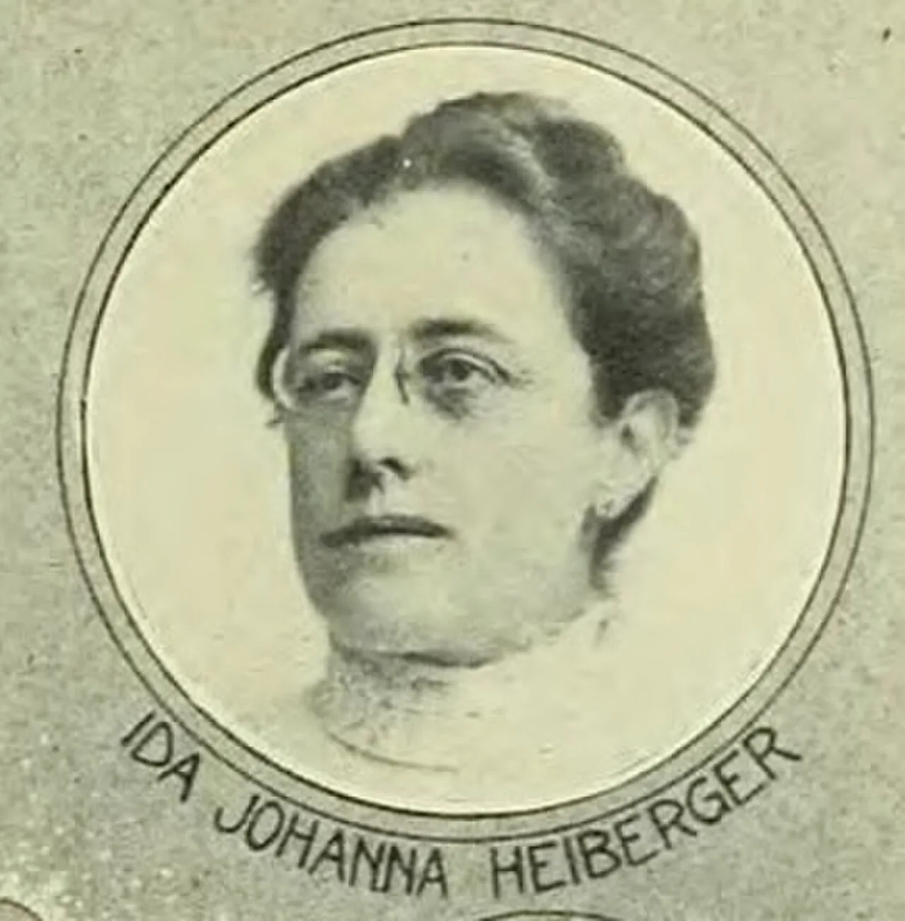 Porträt von Ida Heiberger (1858–1938) – Gedenkseite