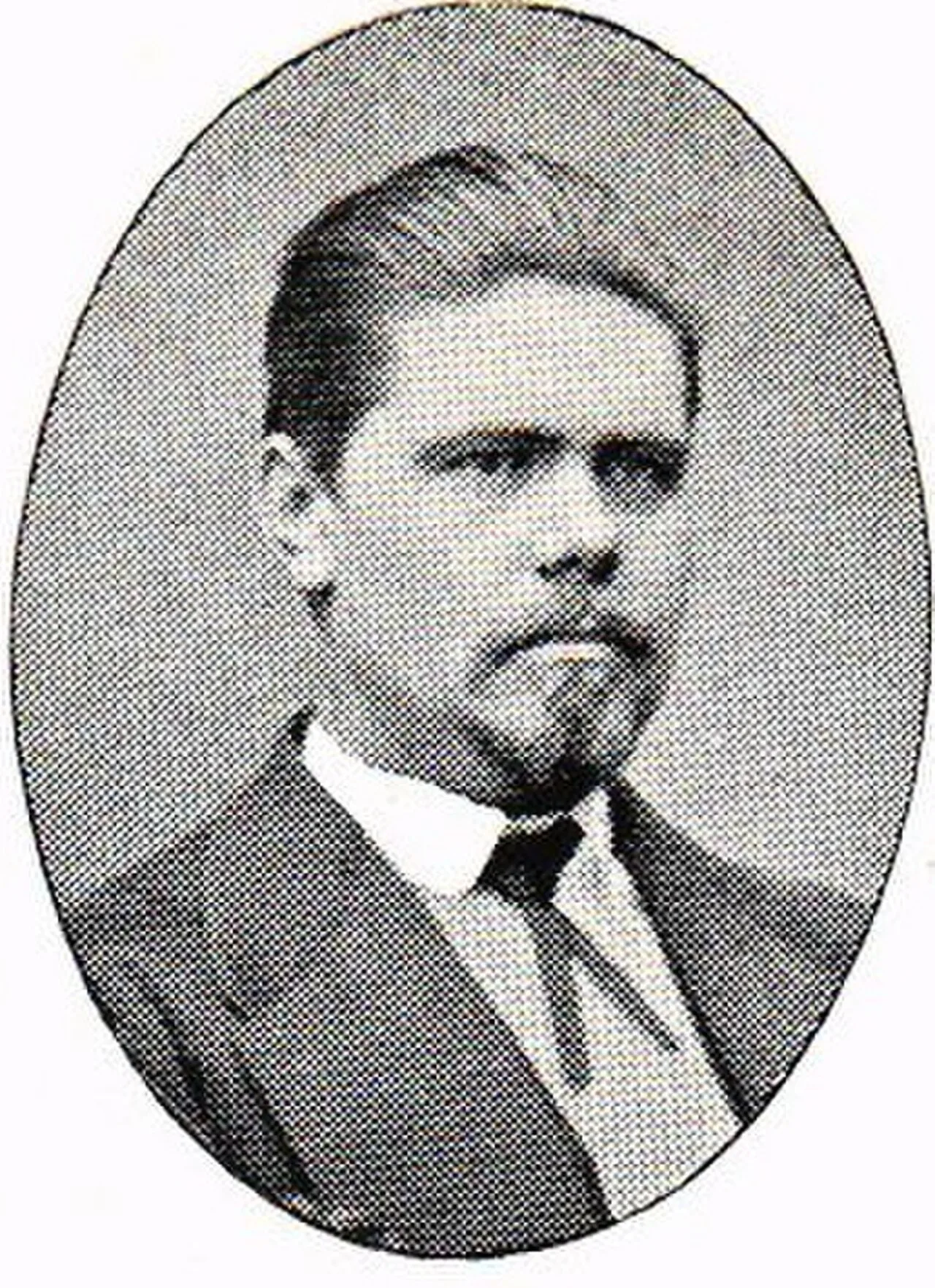 Porträt von Bleckert Stenbäck (1836–1904) – Gedenkseite