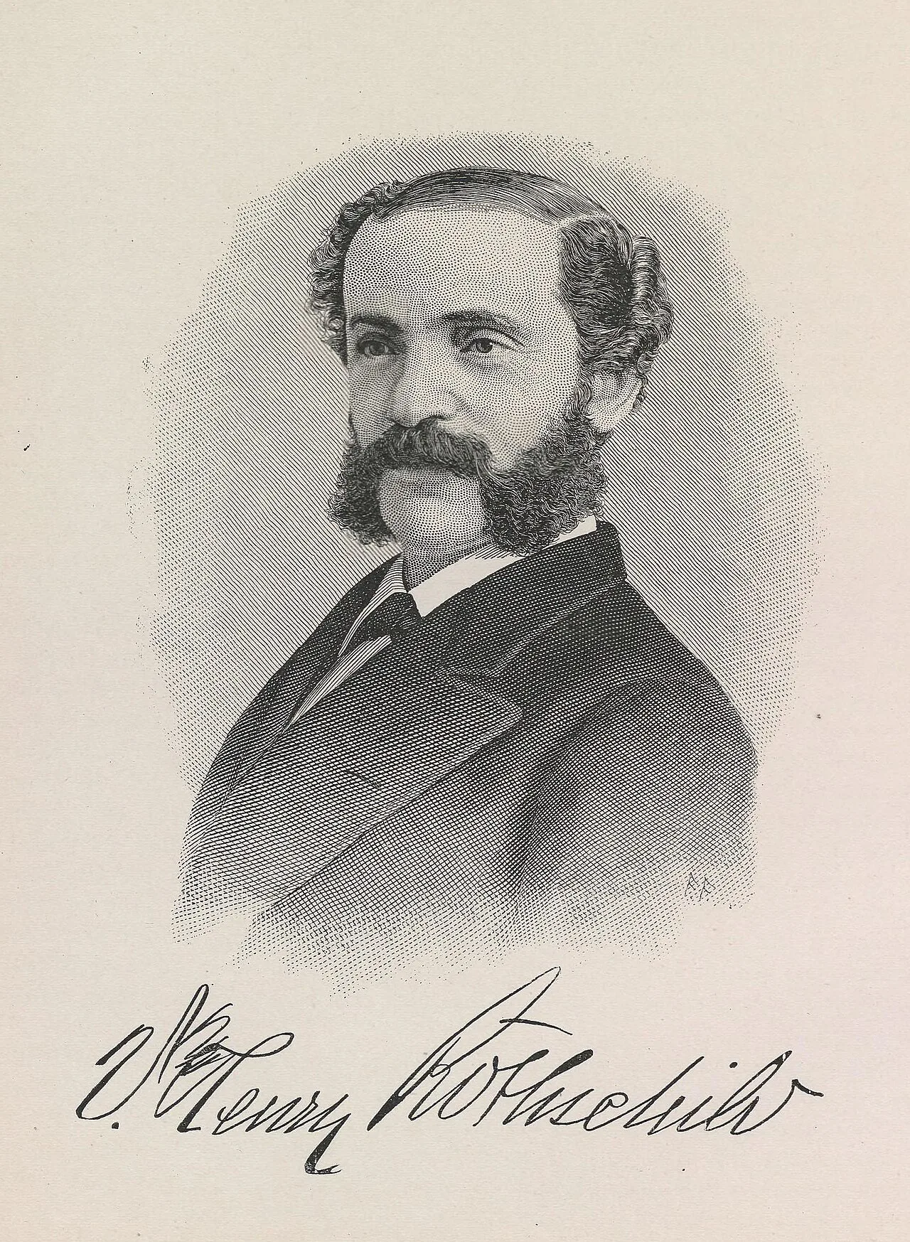 Porträt von Victor Henry Rothschild (1835–1911) – Gedenkseite