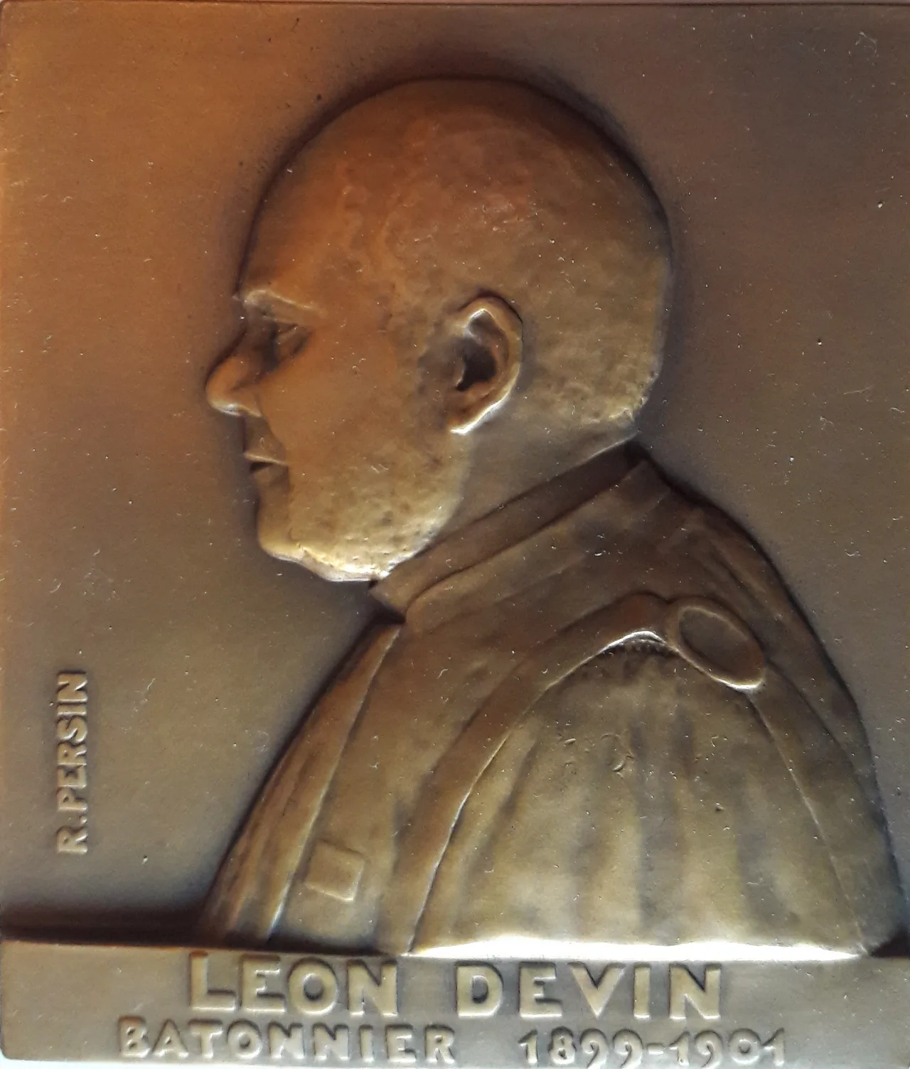 Porträt von Léon Devin (1843–1918) – Gedenkseite