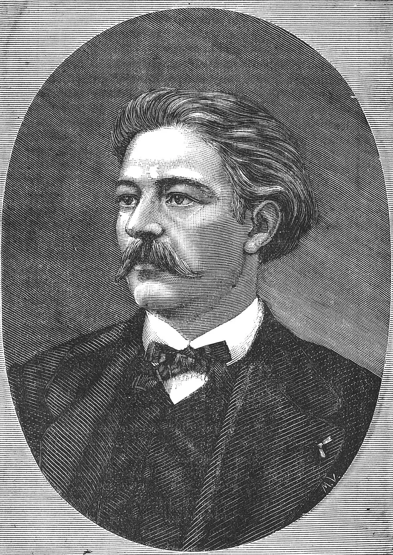 Porträt von Jules Allard (1832–1907) – Gedenkseite