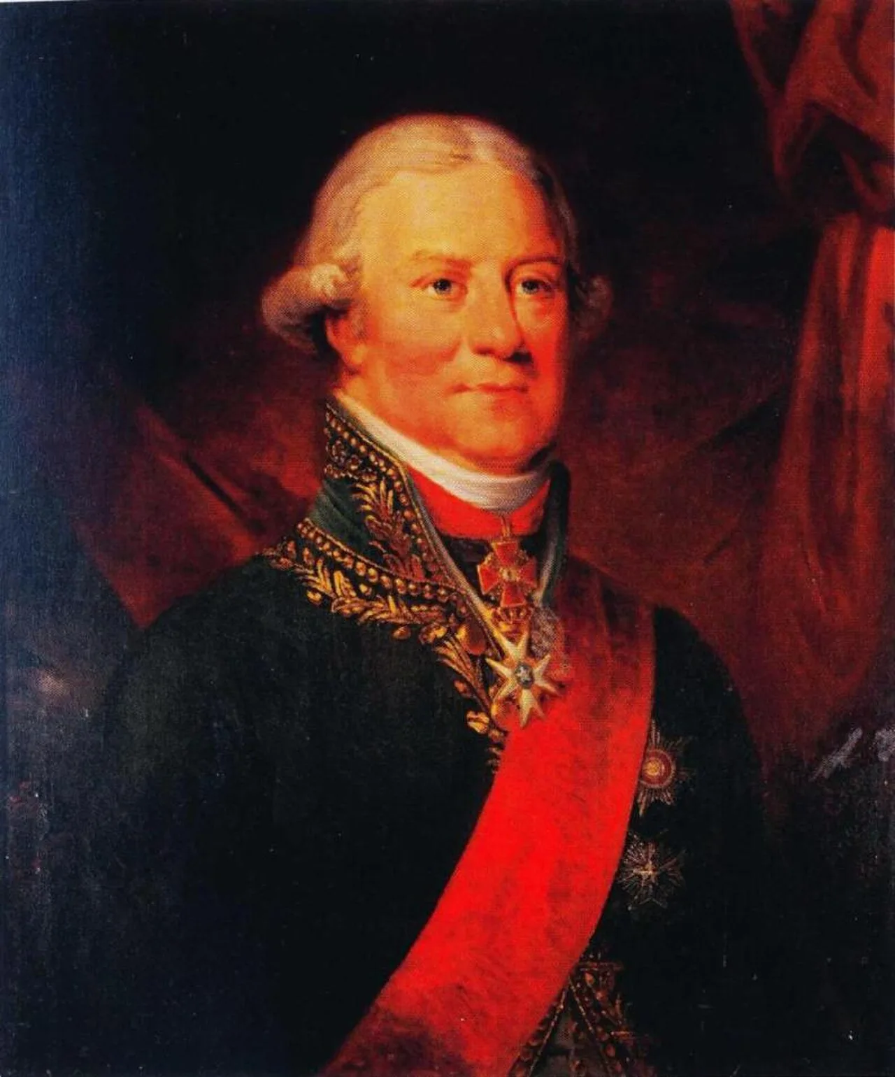 Porträt von Adolf Tandefelt (1747–1822) – Gedenkseite
